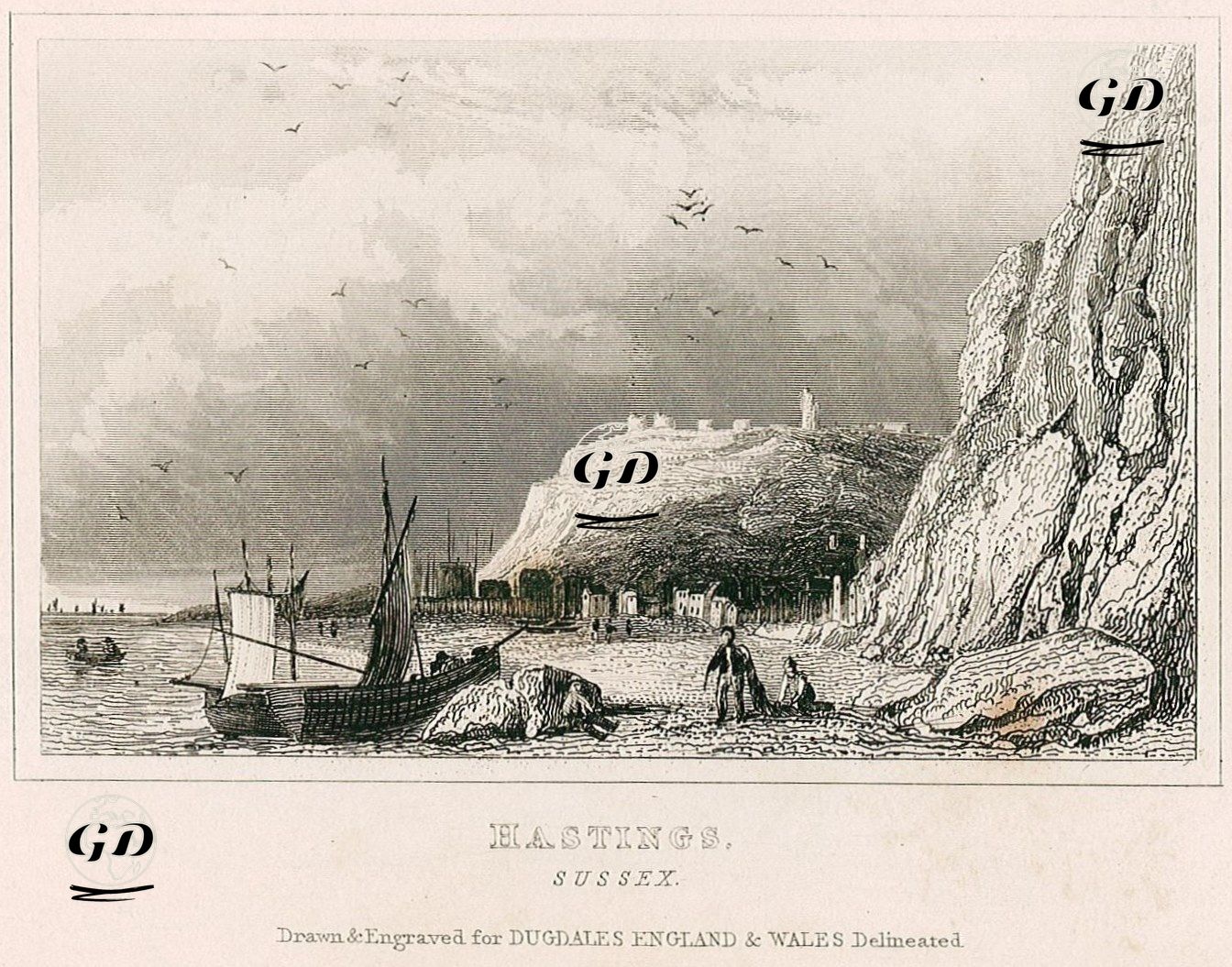 Hastings, Sussex -  - 1845