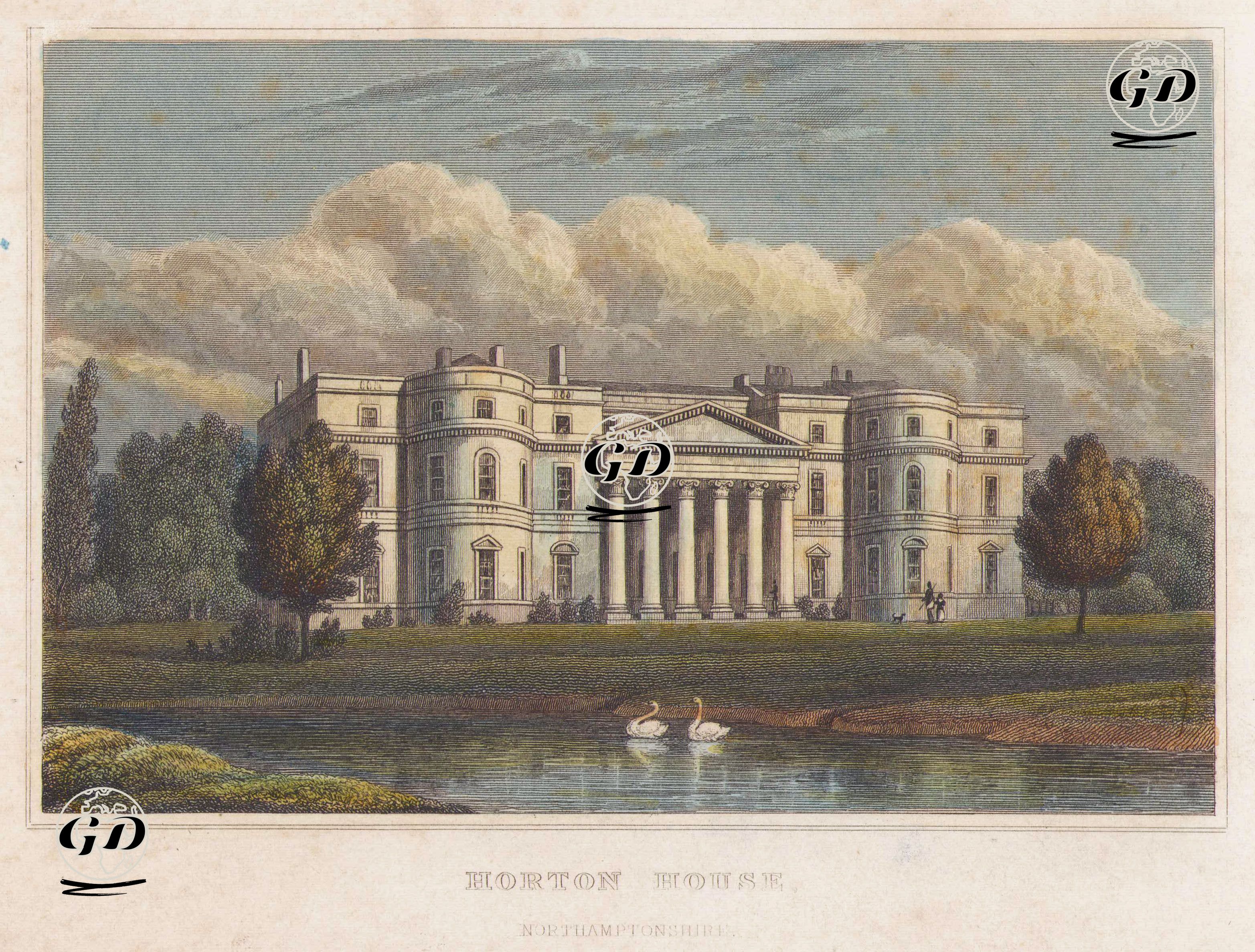 Horton Malikhanesi, Northhamptonshire -  - 1847