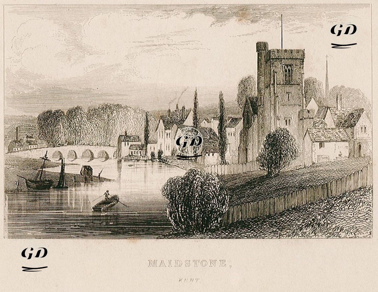 Maidstone, Kent -  - 1845