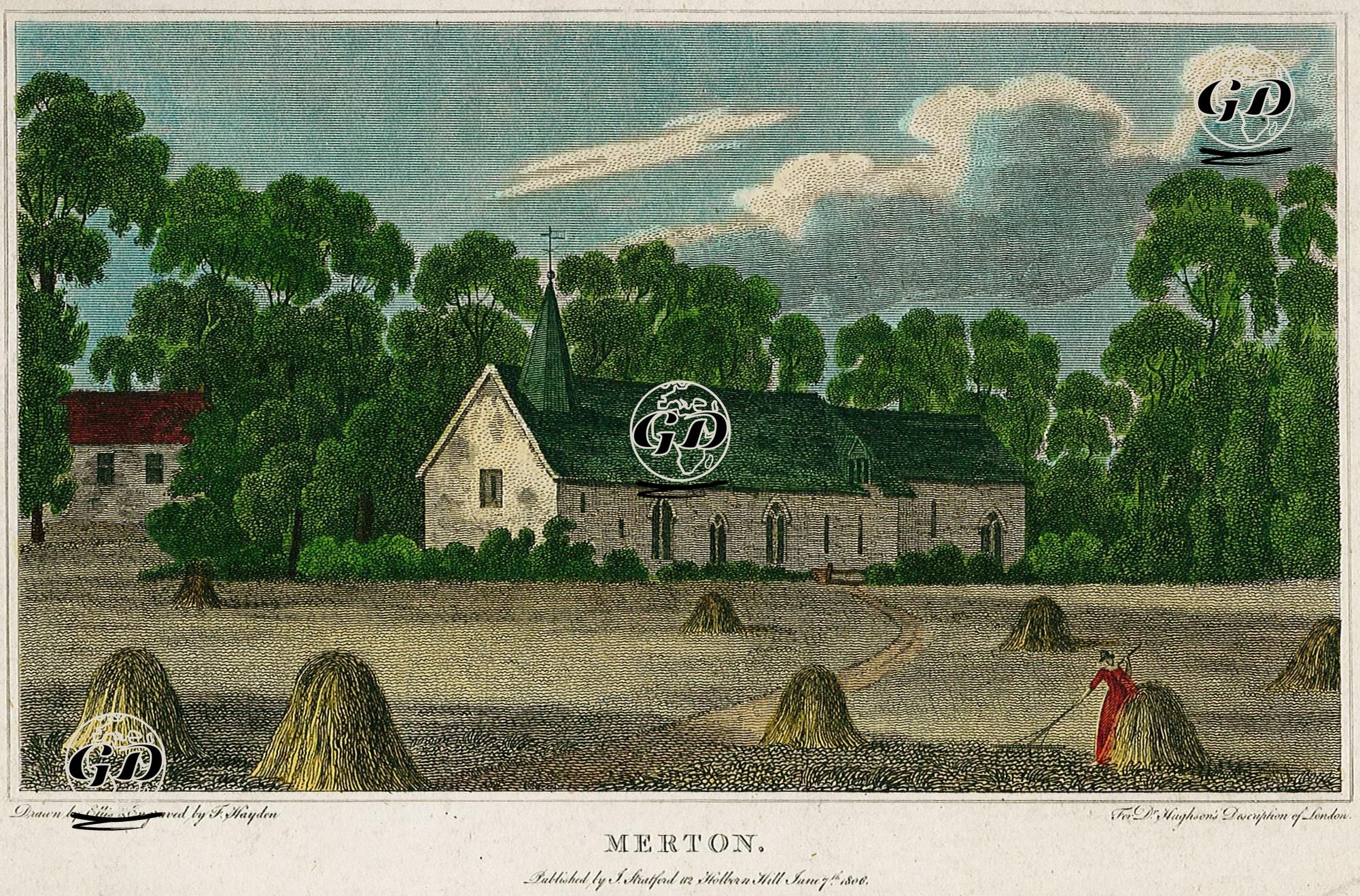 Merton Kilisesi - William Ellis (1747-1810) - 1806
