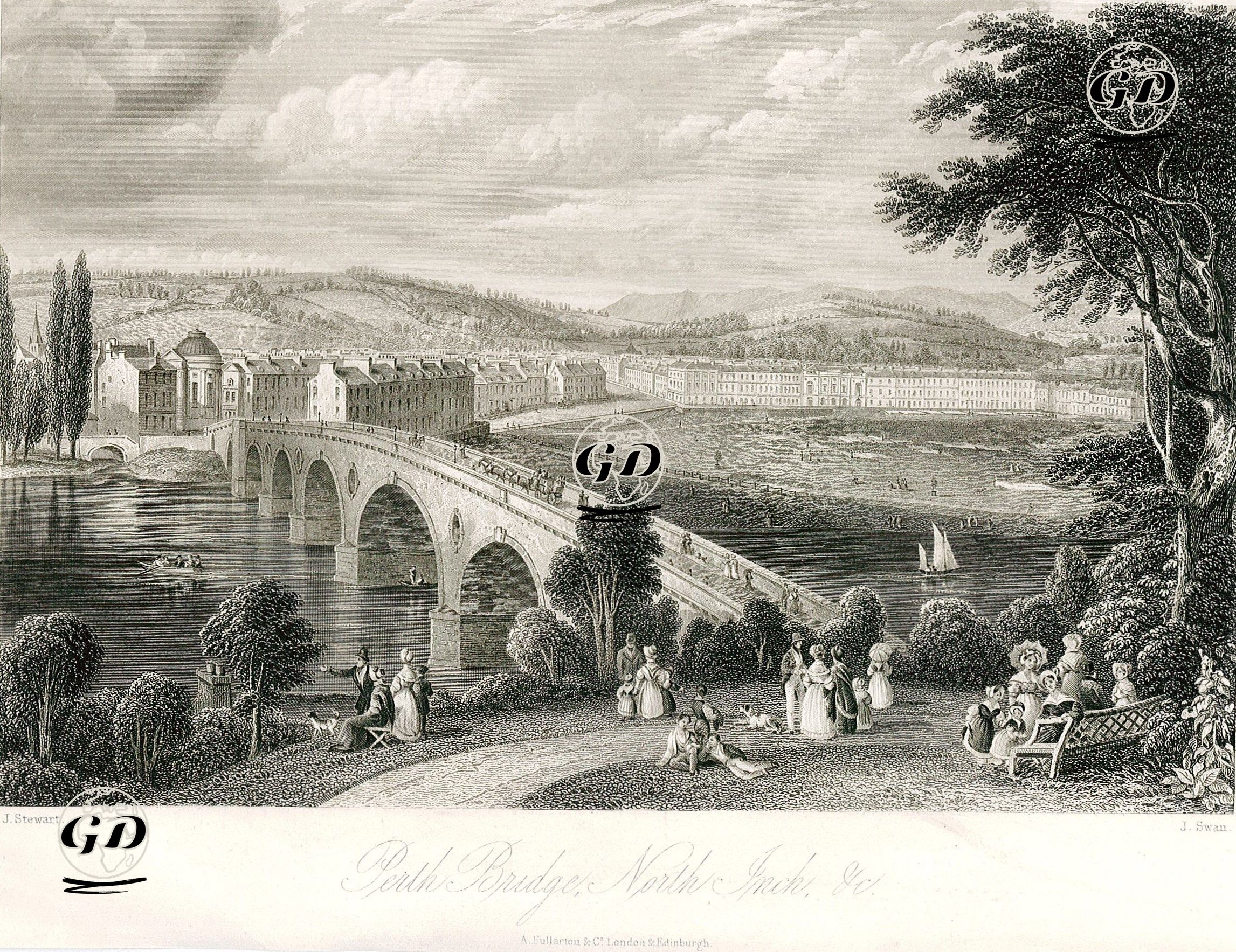 Perth Köprüsü - James S.Stewart (1791-1863) - 1868