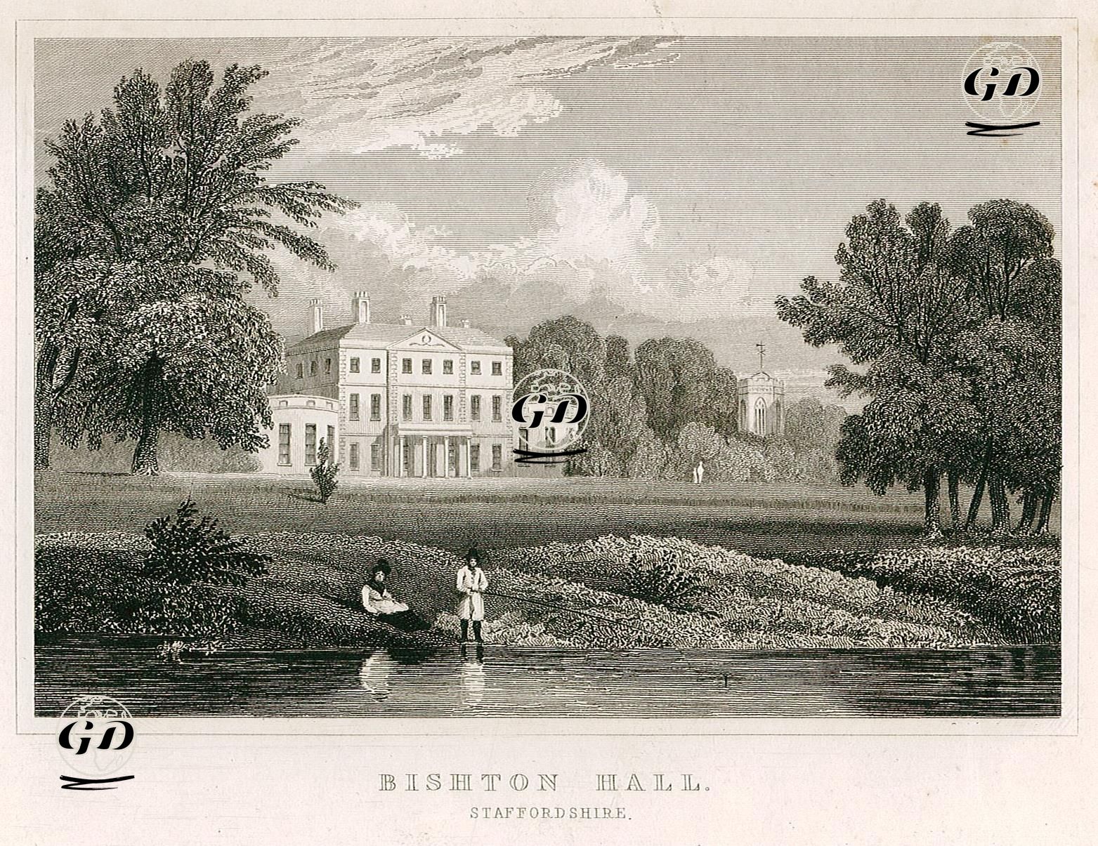 Bishton Malikhanesi, Staffordshire -  - 1847