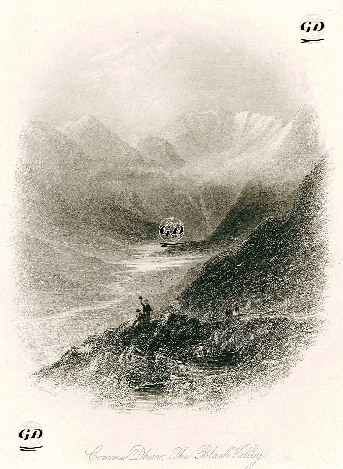 Kara Vadi - Thomas Creswick (1811-1869) - 1835