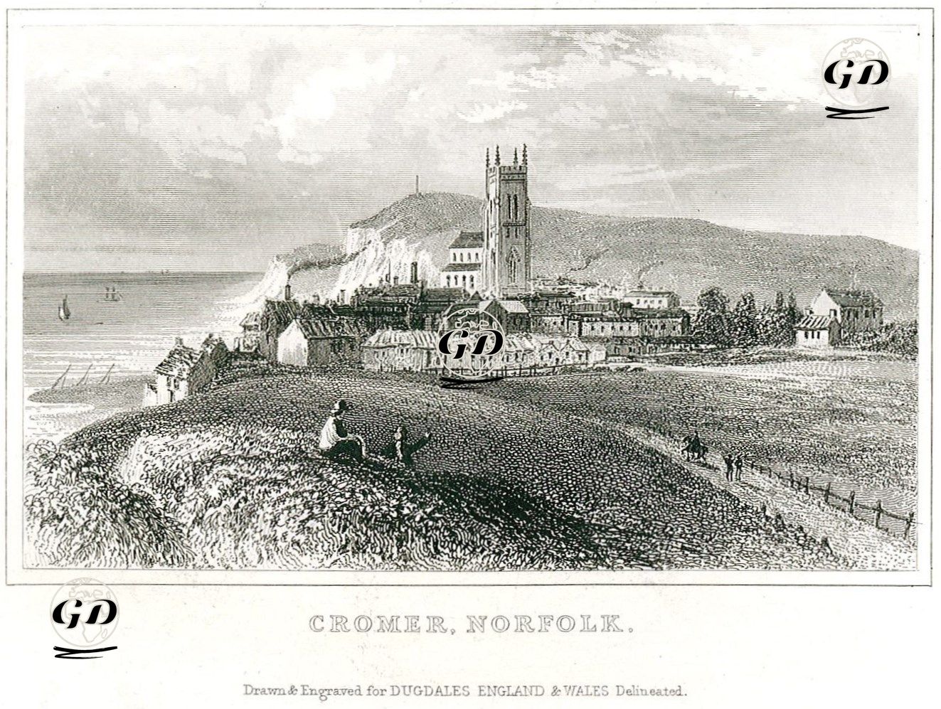 Cromer, Norfolk -  - 1845
