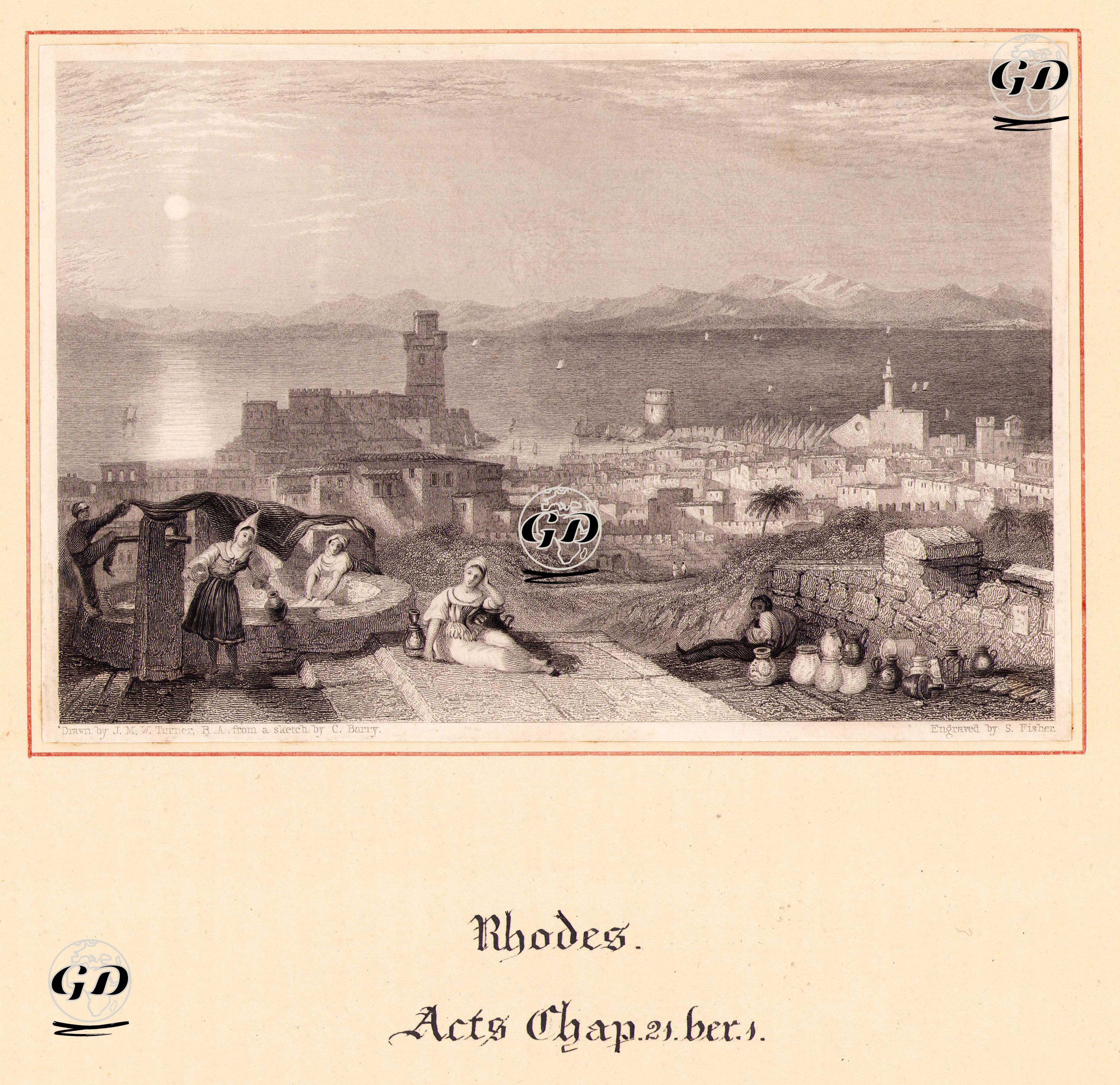 Rodos - Joseph Mallord William Turner (1775-1851) - 1836