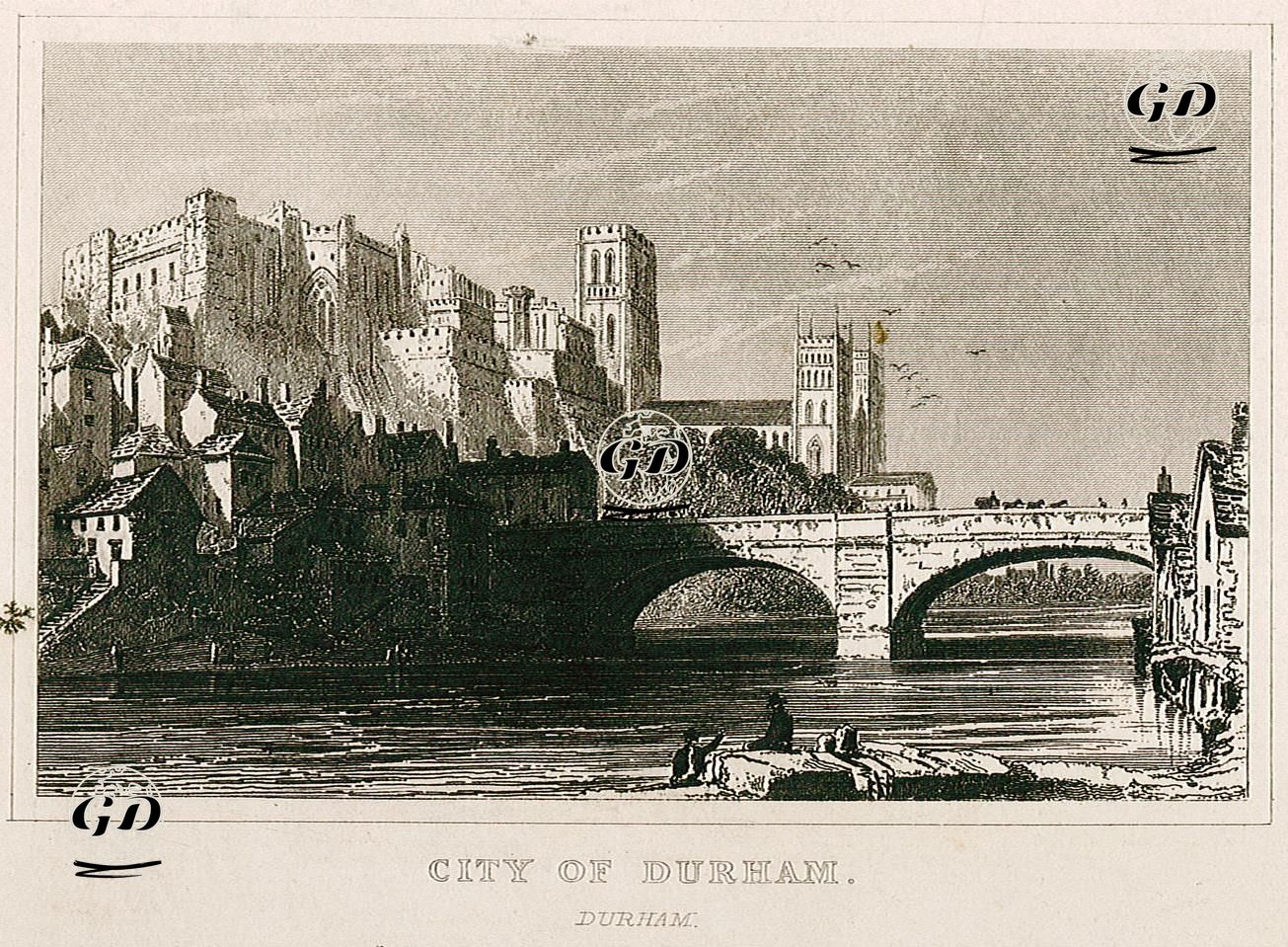 City Of Durham, Durham -  - 1845