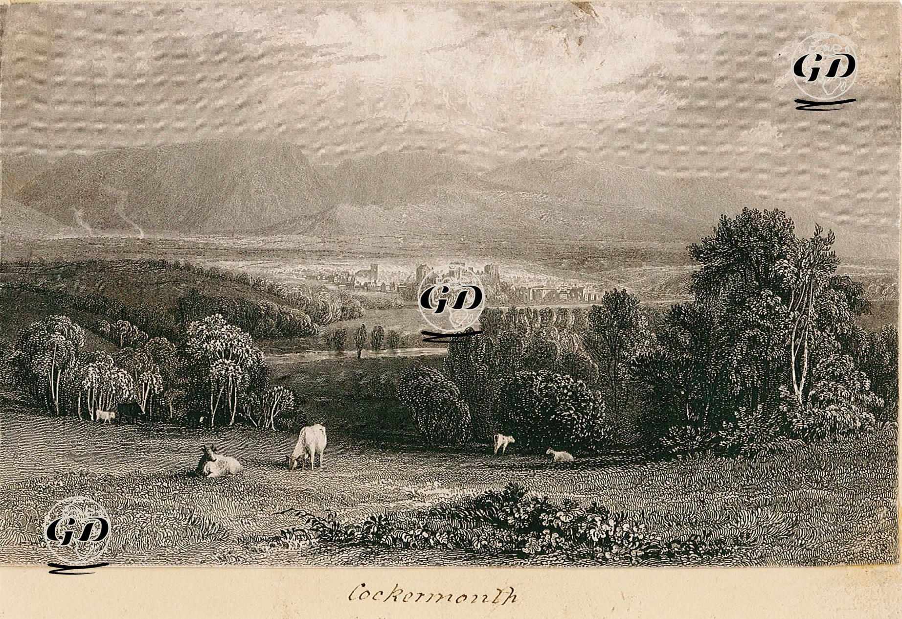 Cockermouth - Thomas Allom (1804-1872) - 1839