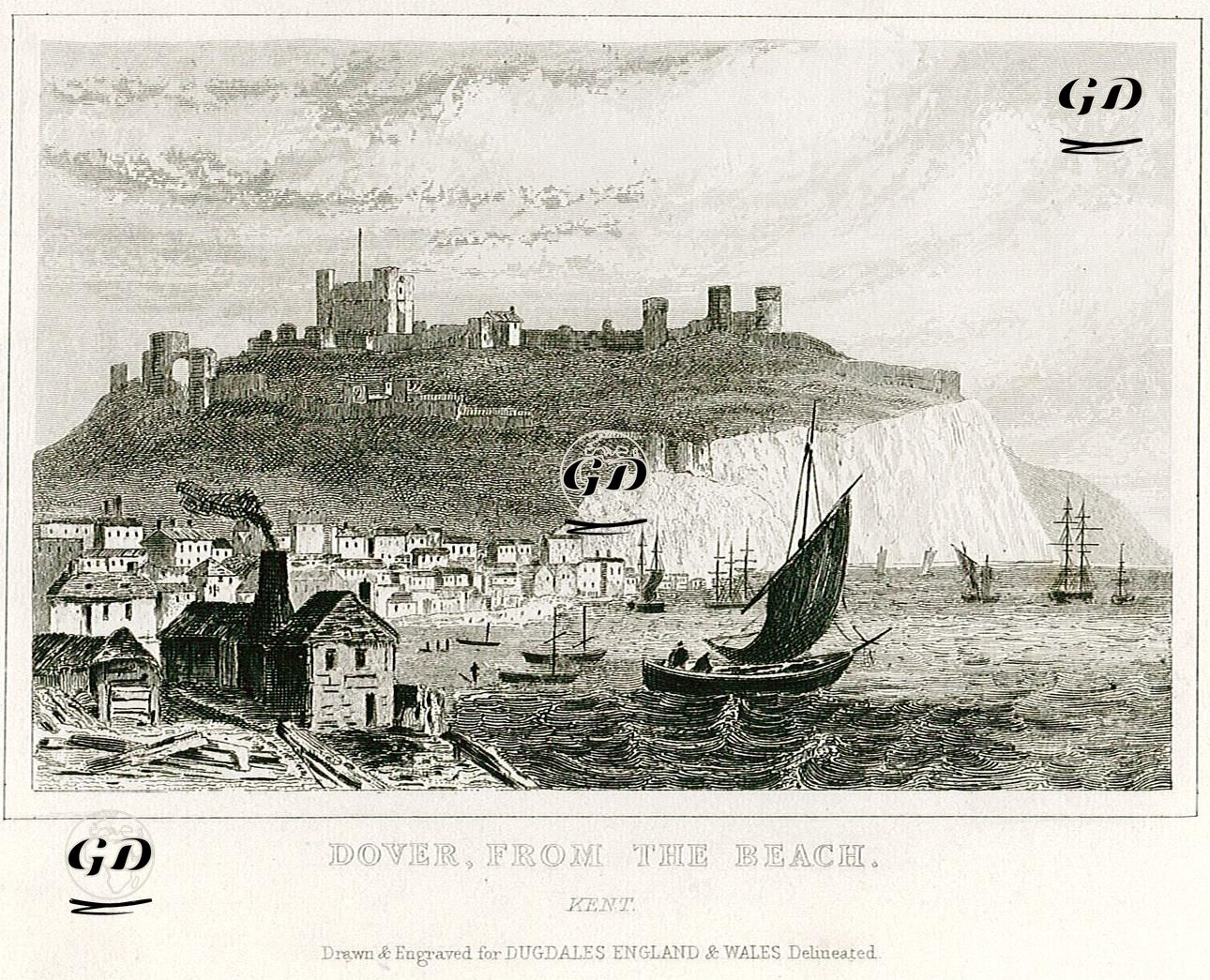 Sahilden Dover, Kent -  - 1845