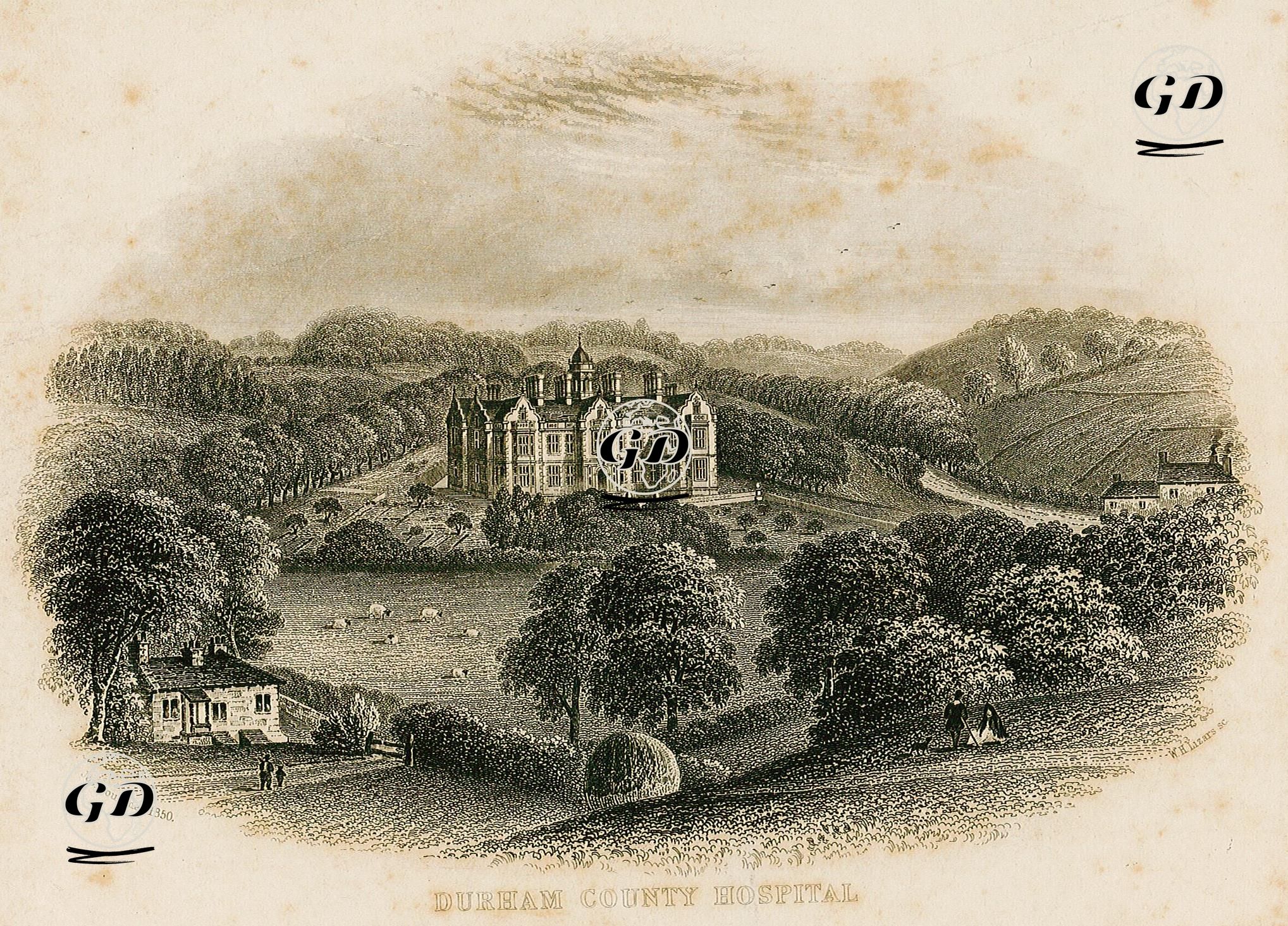Durham County Hospital - Joseph Bouet (1791-1856) - 1850