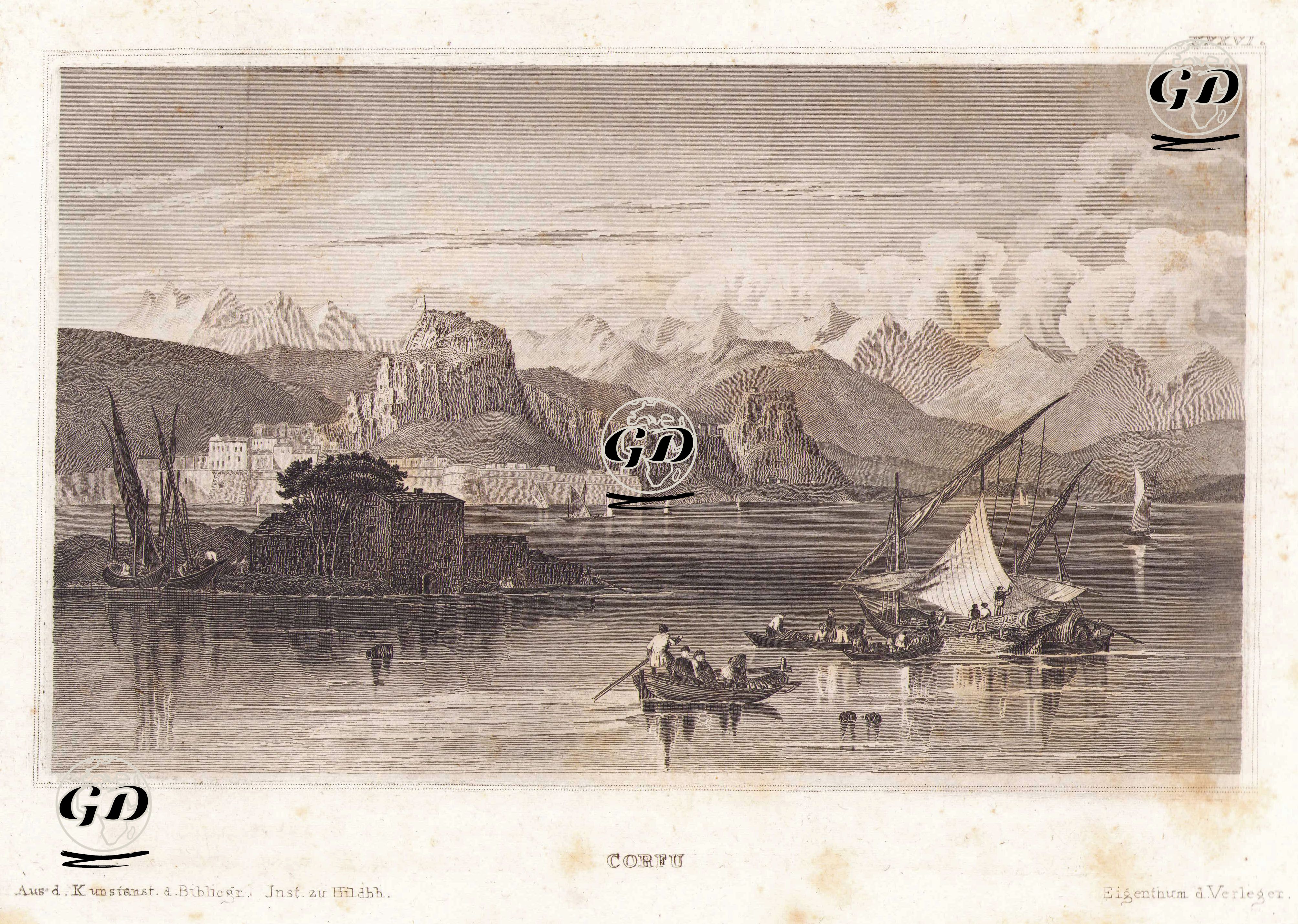 Korfu -  - 1834