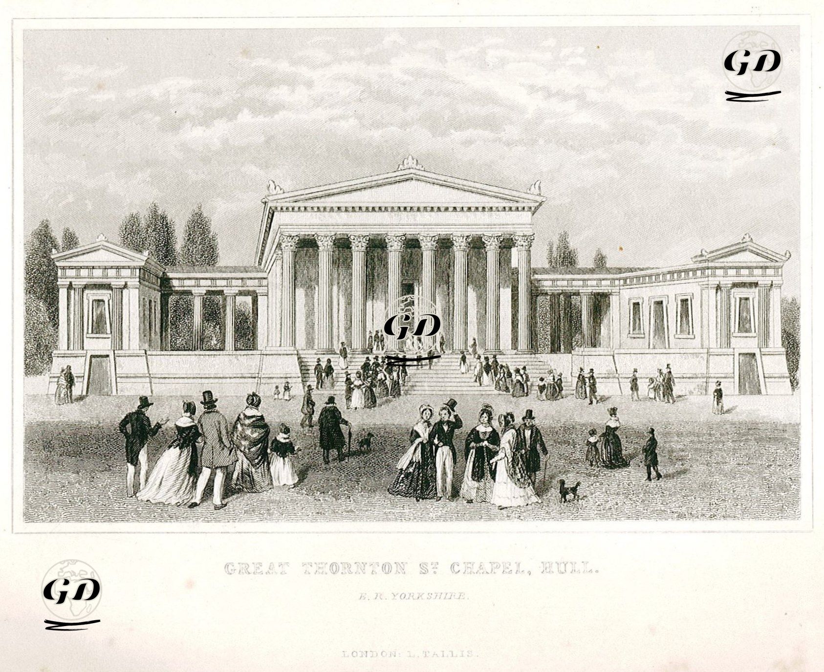 Great Thornton Caddesi Şapeli, Yorkshire -  - 1840's-1850's