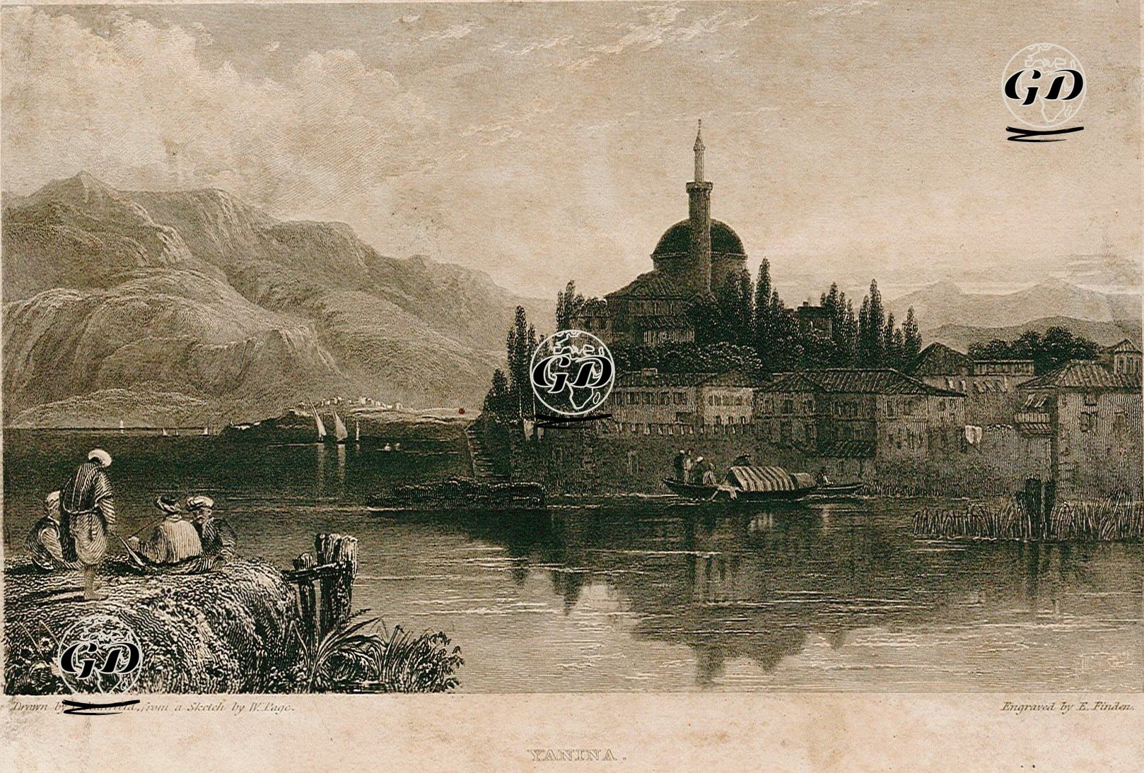 Yanya (İoannina) - Clarkson Stanfield (1793-1867) - 1832