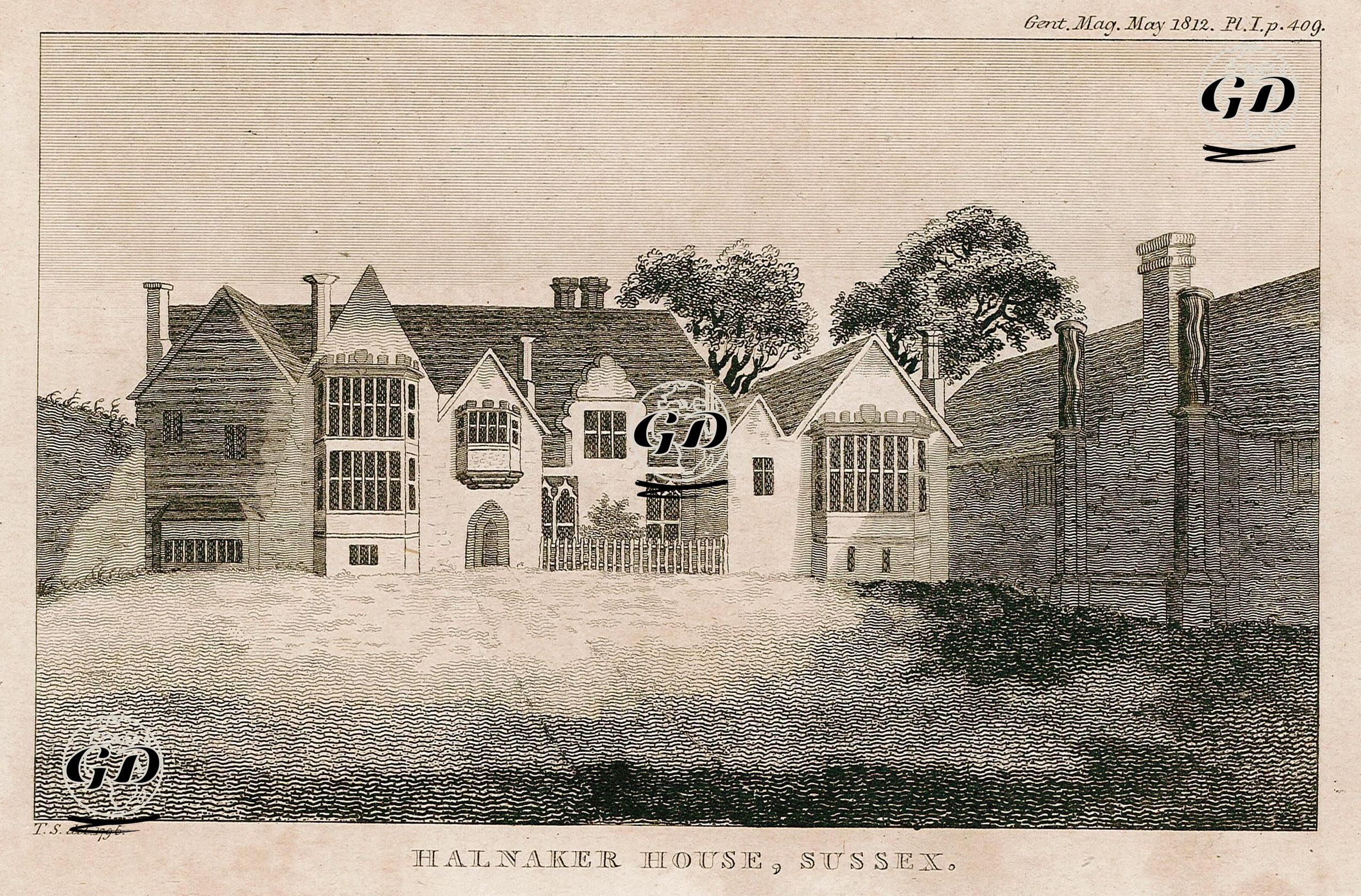 Halnaker Malikhanesi, Sussex -  - 1812