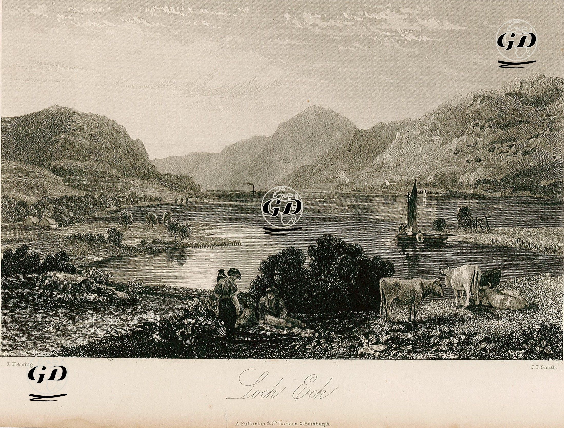 Eck Gölü - John Fleming (1792-1845) - 1868