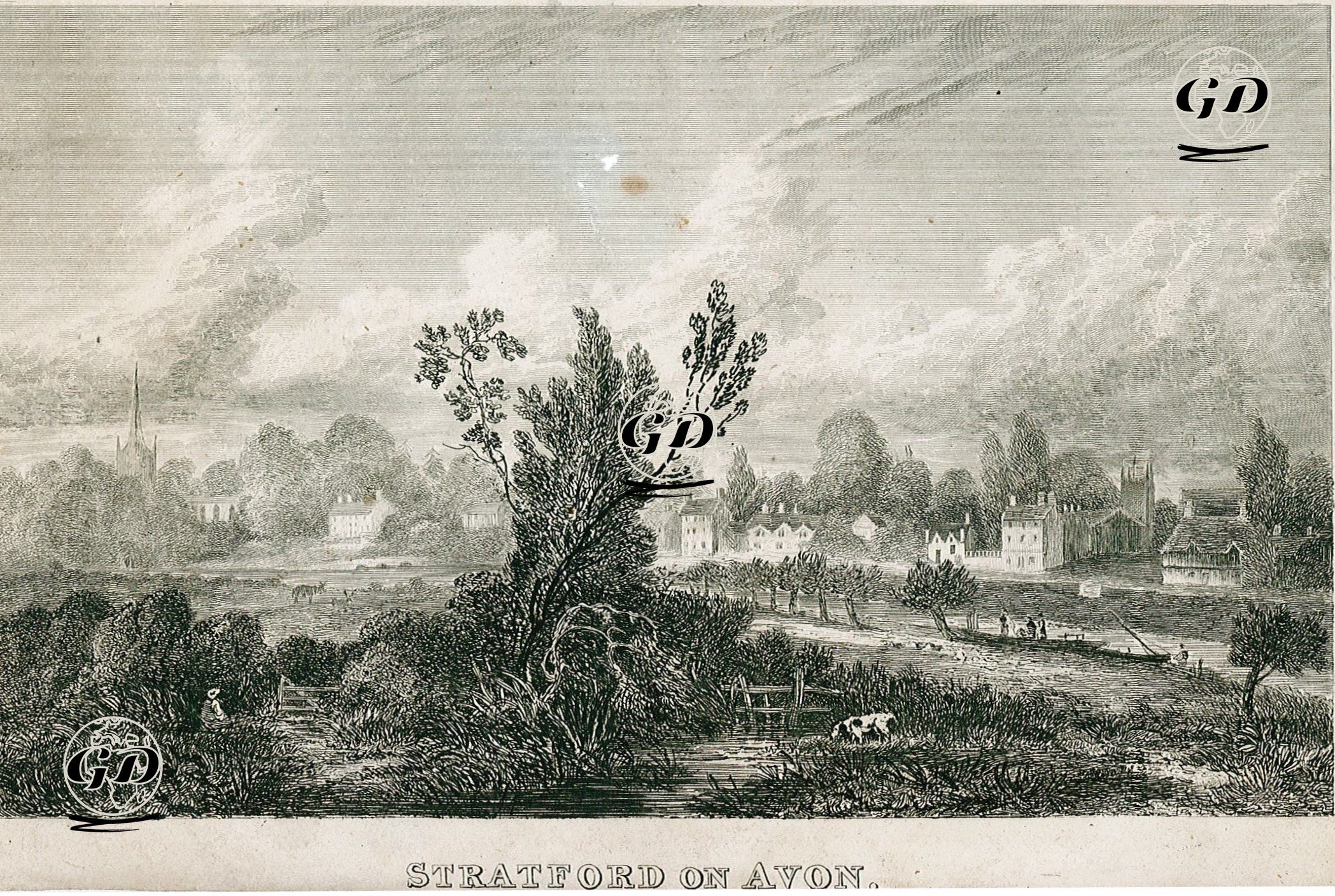 Stratford On Avon -  - 1830's-1850's