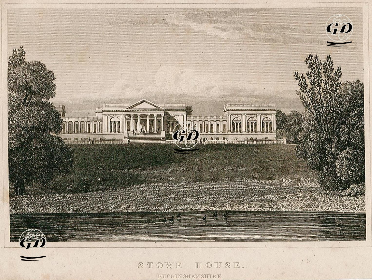 Stowe House, Buckinghamshire -  - 1831
