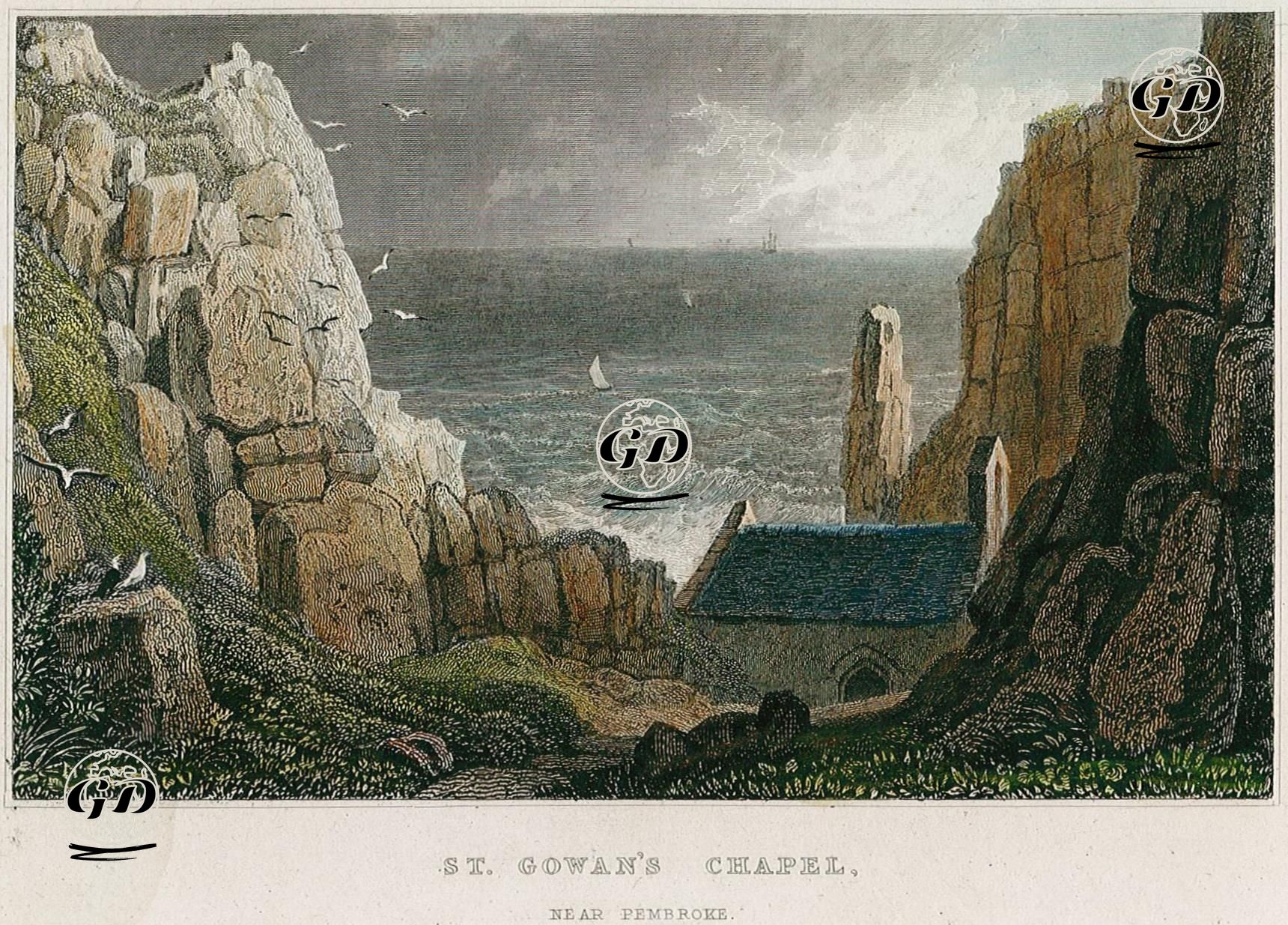 St.Gowan Şapeli, Pembroke -  - 1831