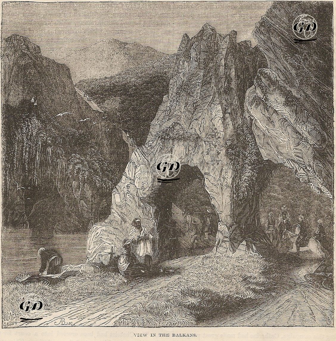 Balkanlardan Görüntü -  - 1865