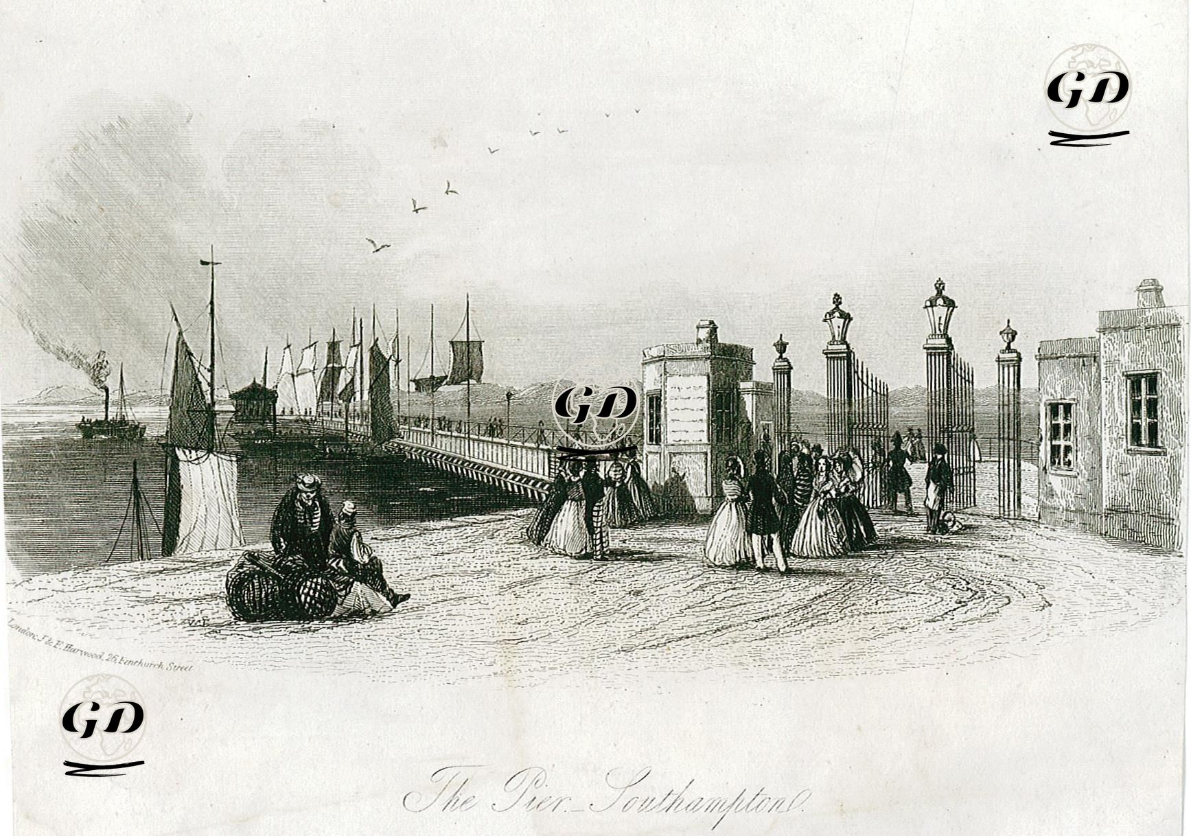 Southampton Rıhtımı -  - 1840's