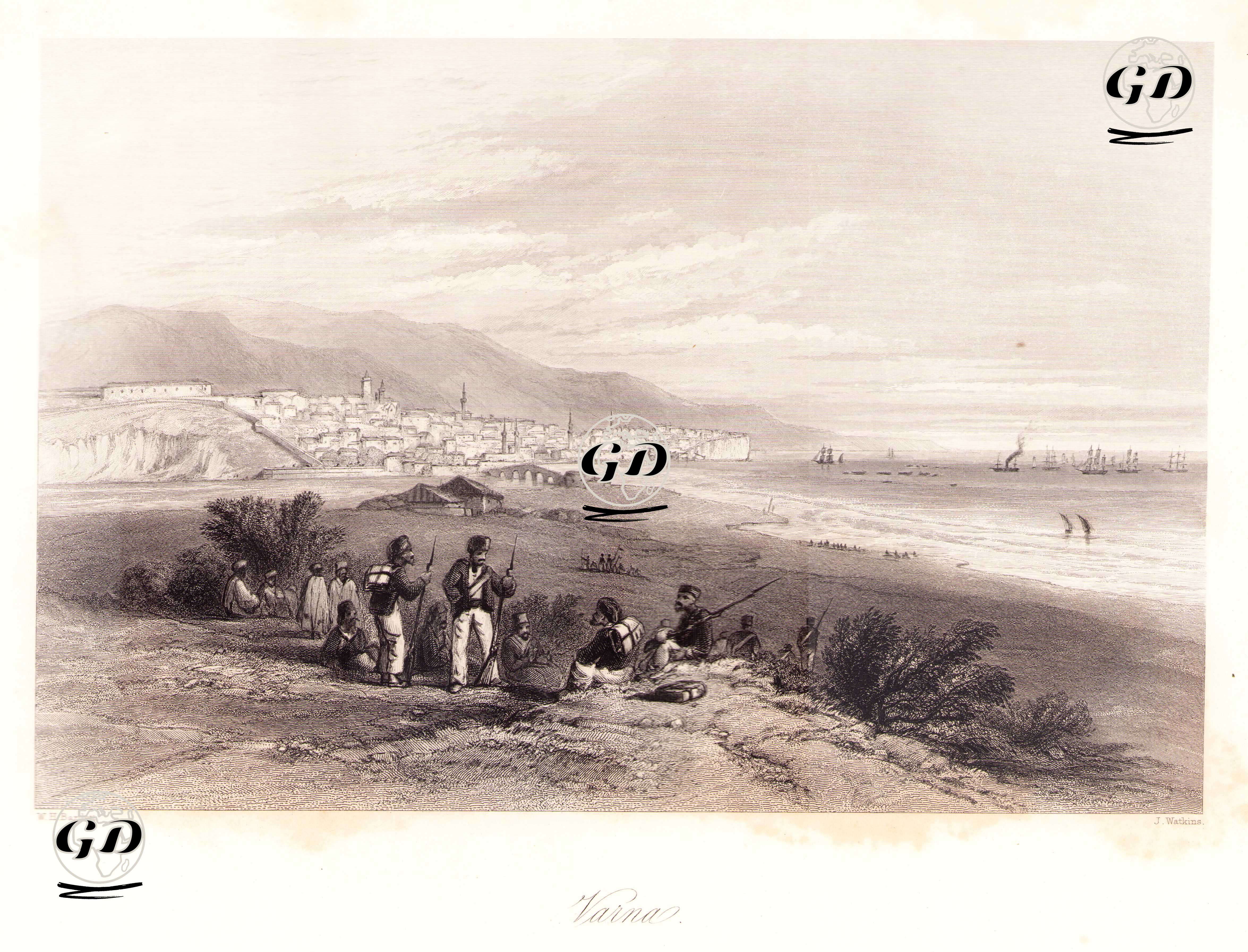 Varna - William Henry Bartlett (1809-1854) - 1854