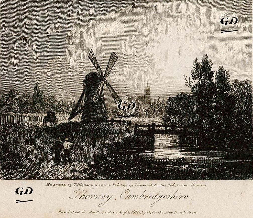 Thorney, Cambridgeshire - Luke Clennell (1781-1840) - 1816