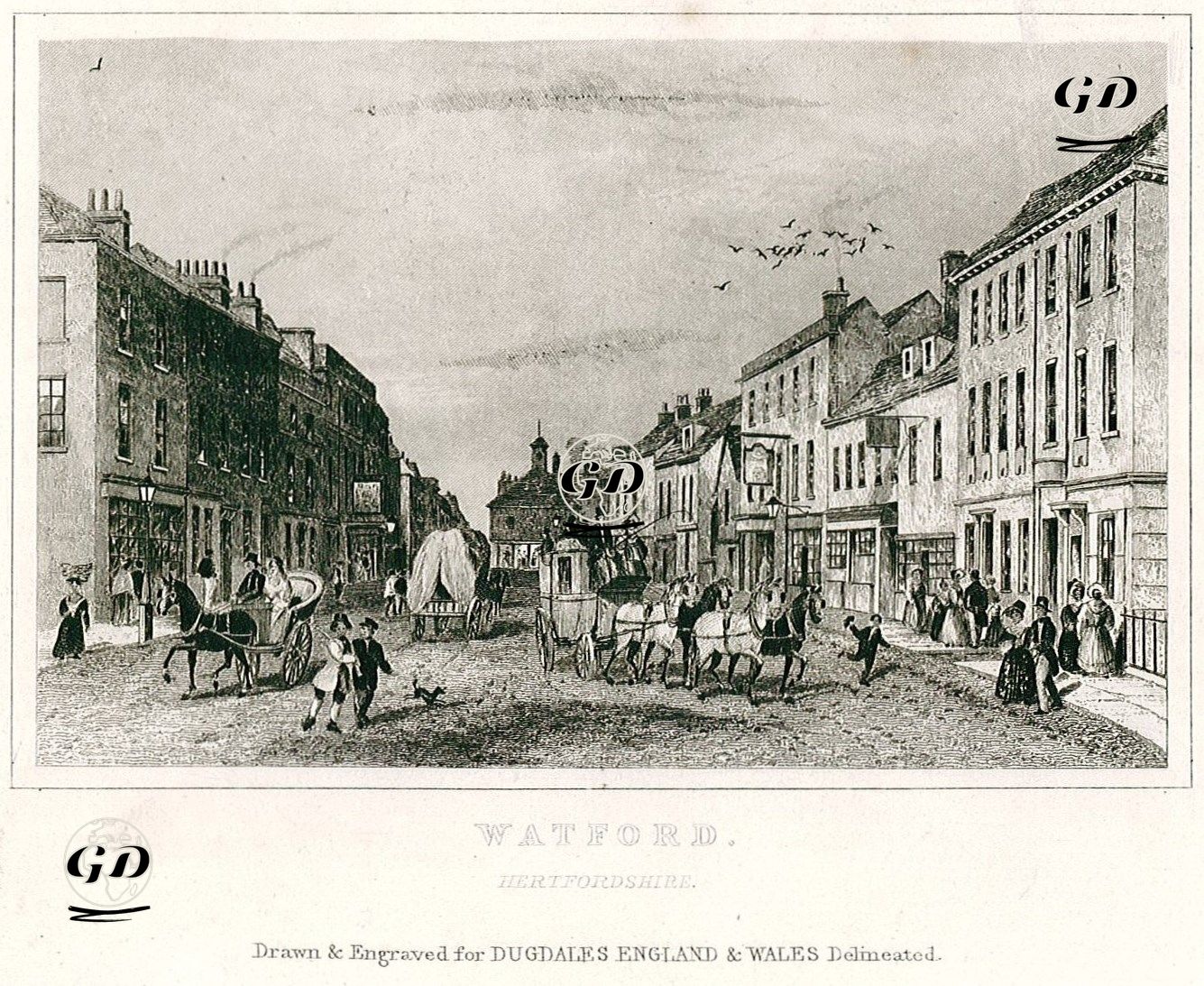 Watford, Hertfordshire -  - 1845