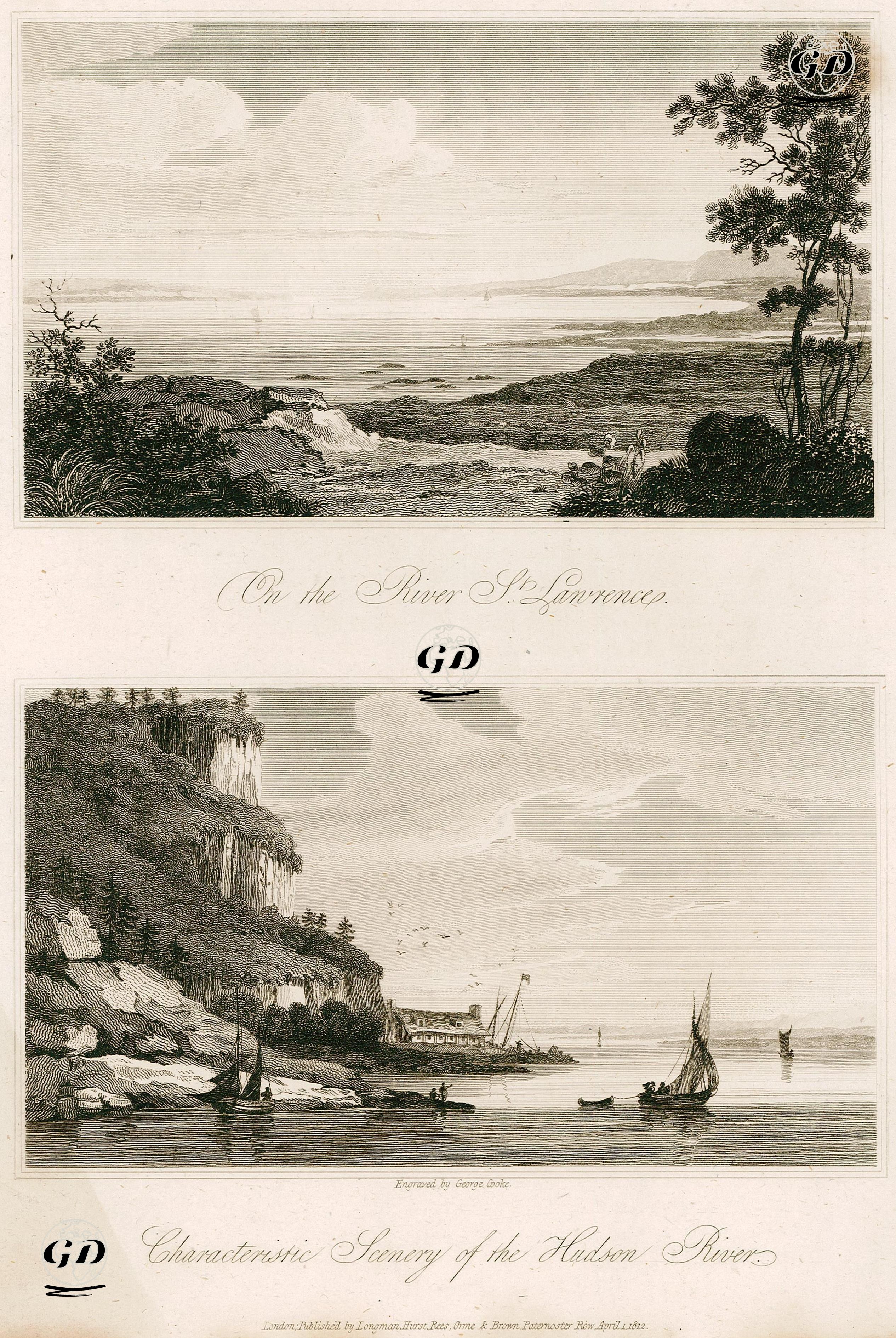 St.Lawrence Nehri-Hudson Nehri -  - 1812