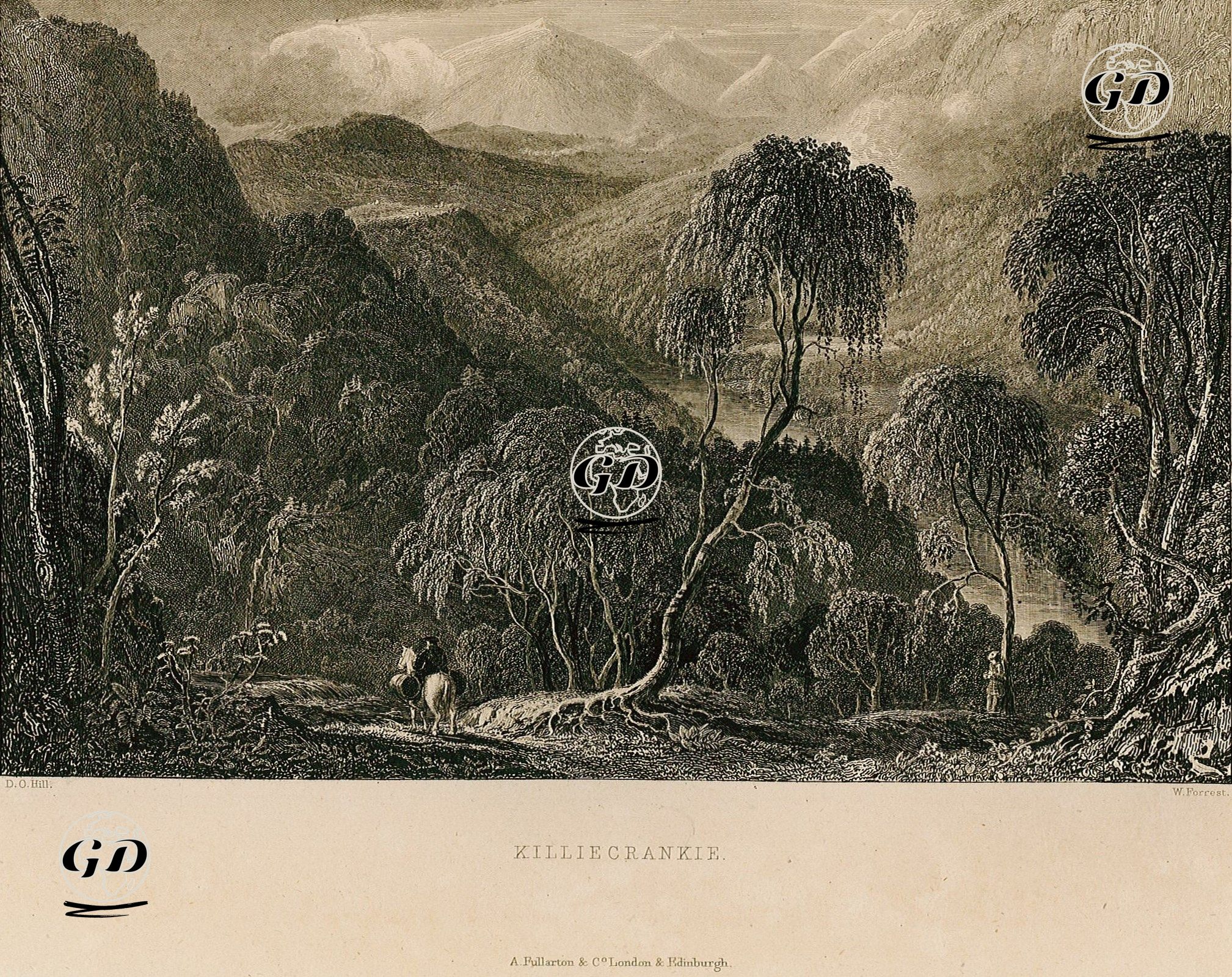 Killiecrankie - David Octavius Hill (1802-1870) - 1868