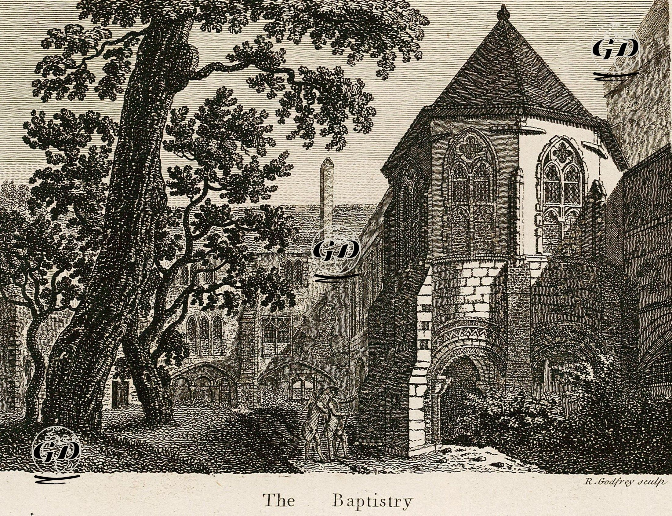 The Baptistry -  - 1825