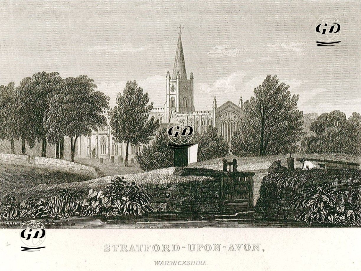 Stratford Upon Avon, Warwickshire -  - 1848