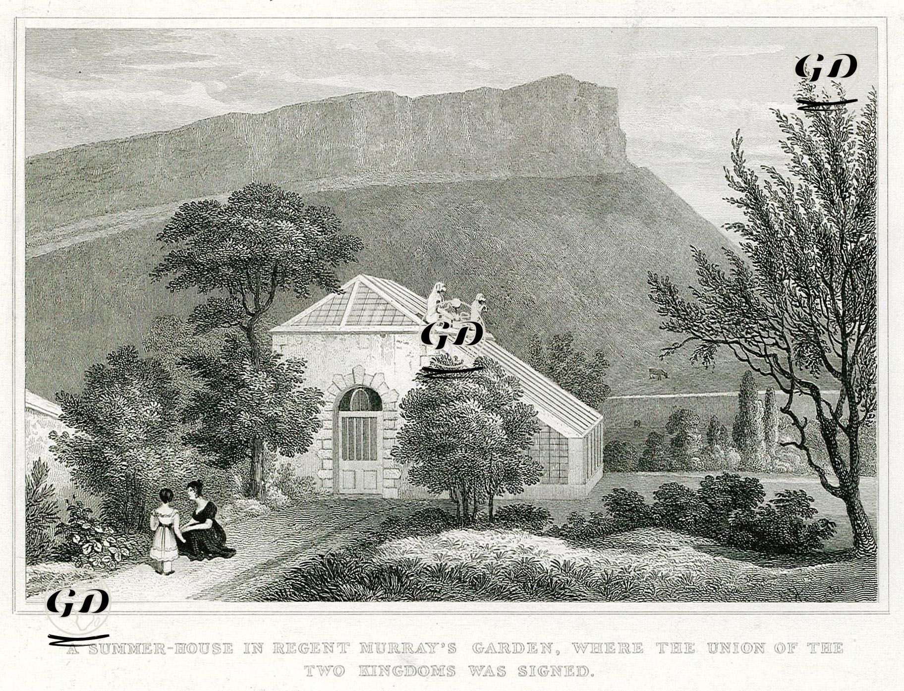 Regent Murray Parkında Kır Evi - Thomas Hosmer Shepherd (1792-1864) - 1830
