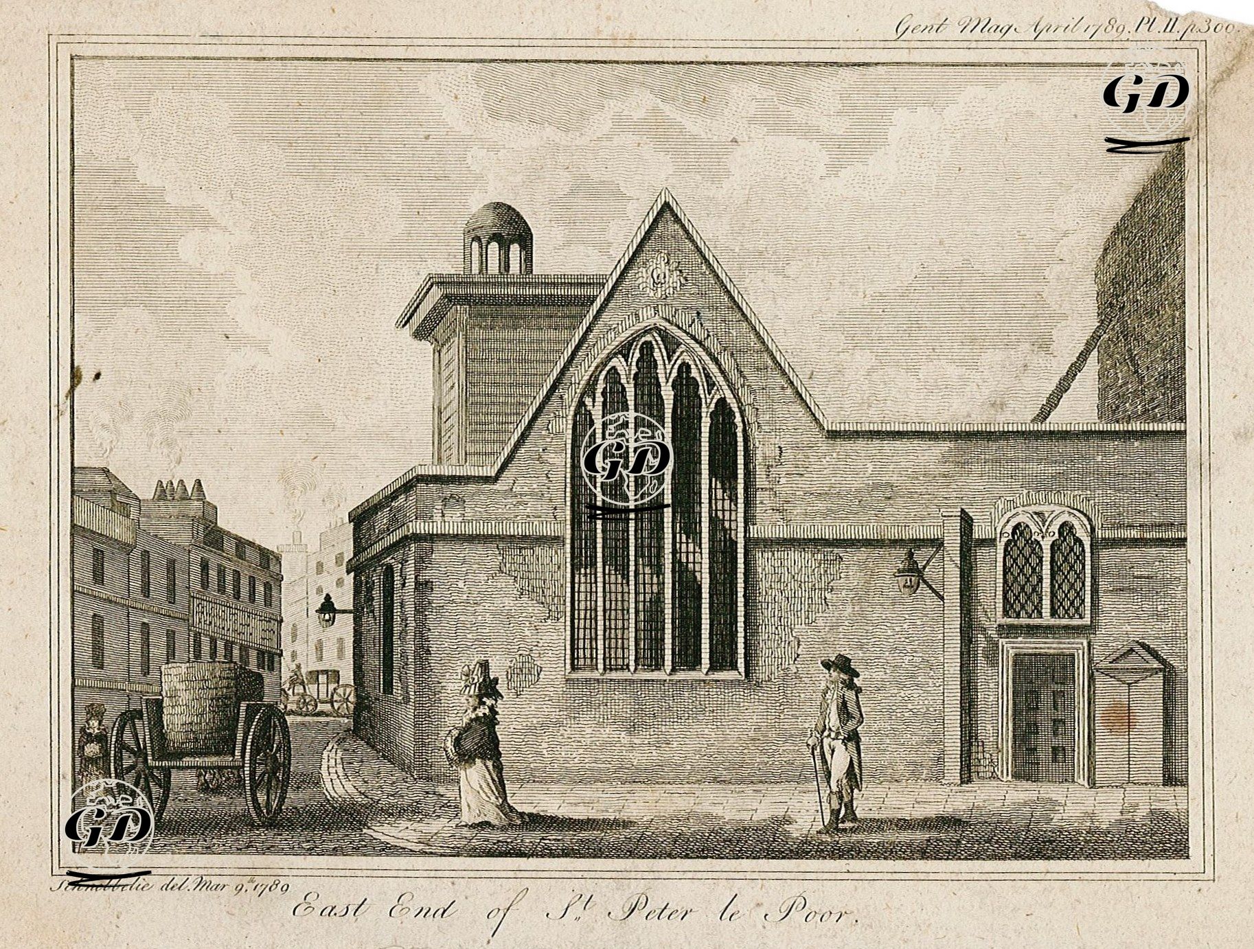  St.Peter Le Poer Kilisesi - Jacob Schnebbelie (1760-1792) - 1789