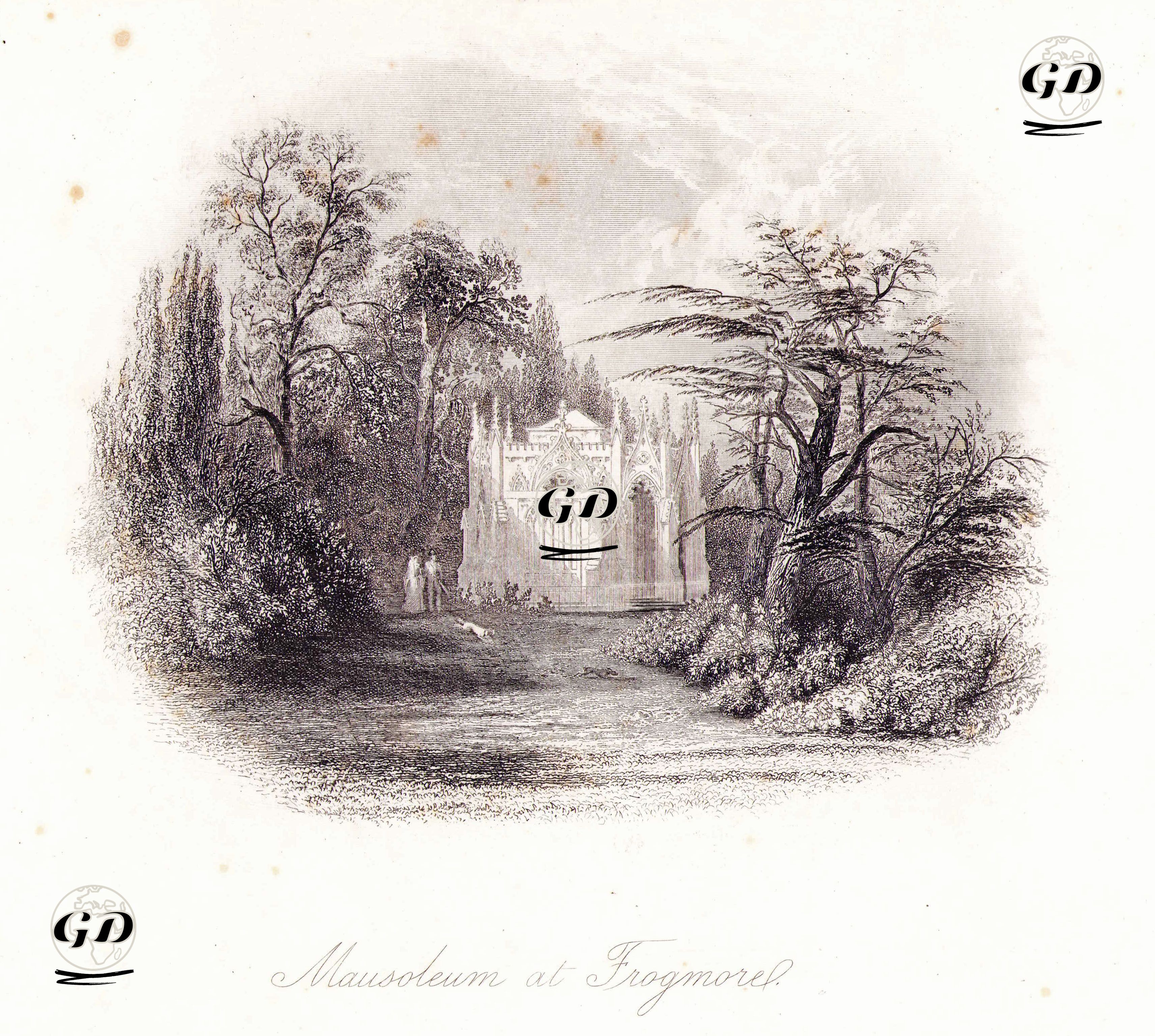 Mausoleum At Frogmore -  - 1848
