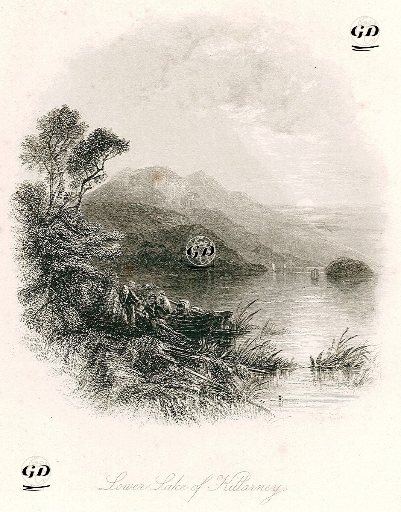 Aşağı Göl, Killarney -  - 1843