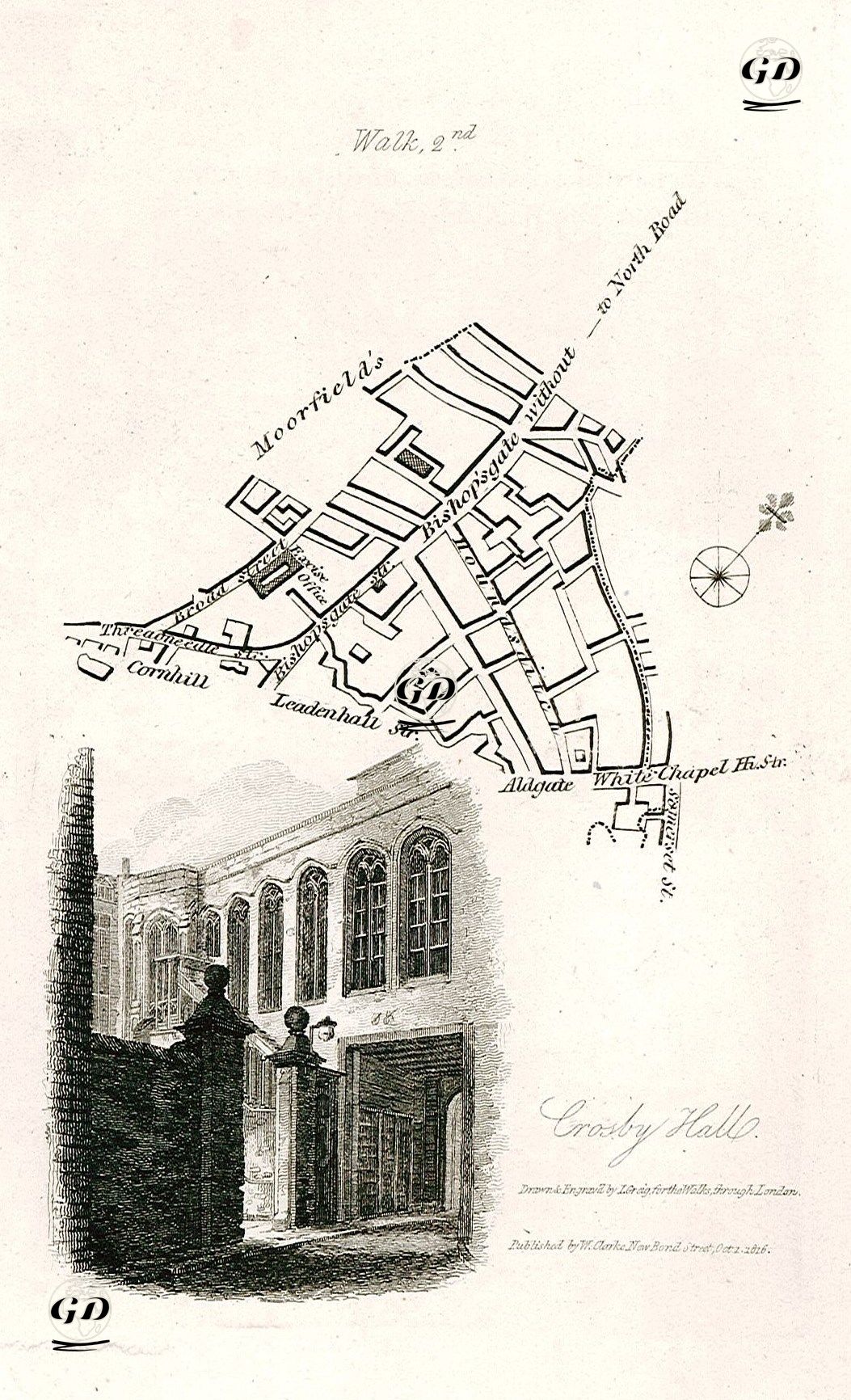 Crosby Hall -  - 1816