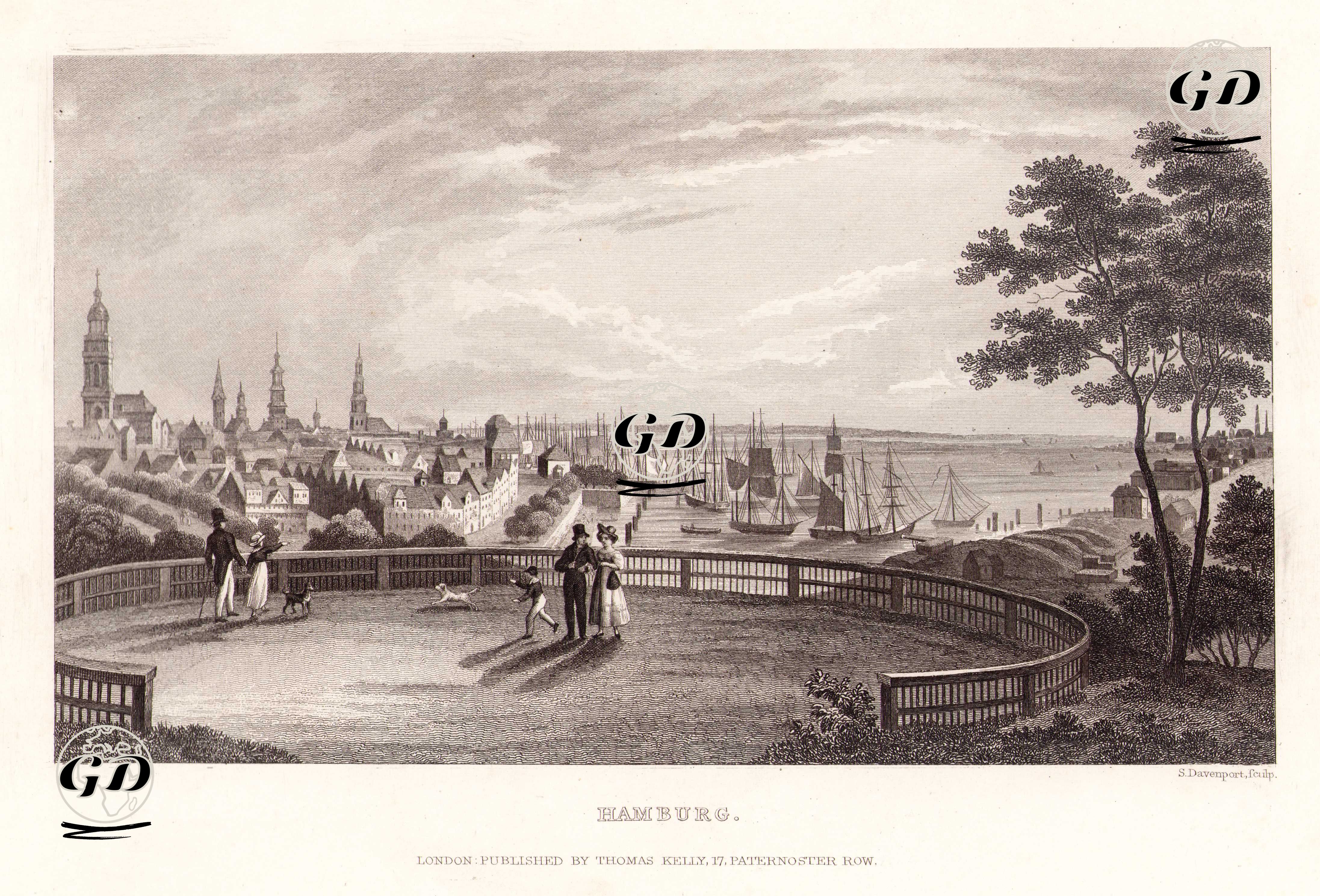 Hamburg -  - 1835