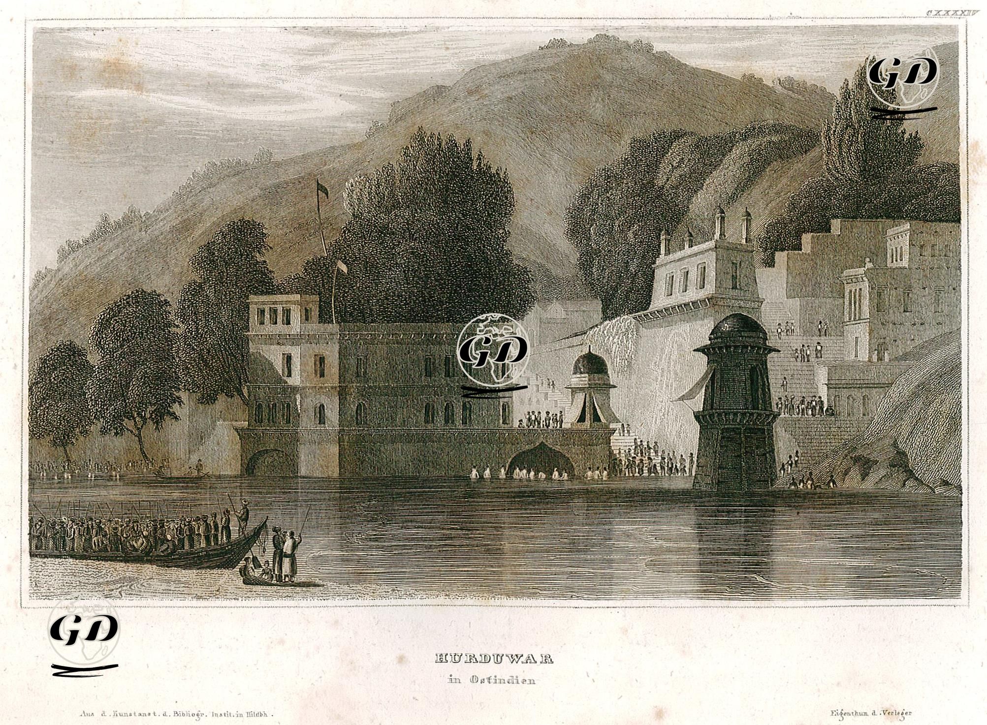 Haridwar Şehri -  - 1840