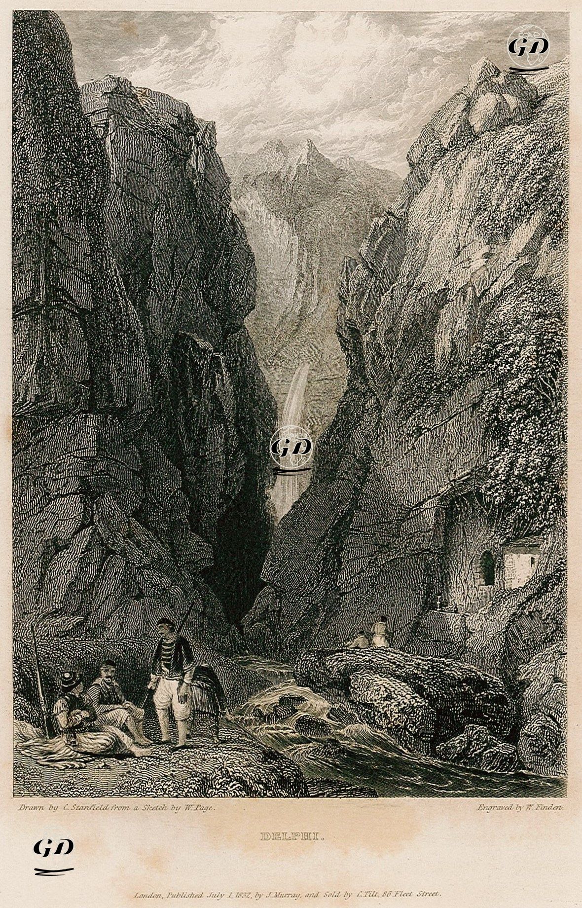 Delfi - Clarkson Stanfield (1793-1867)-
William Page (1794-1872) - 1832