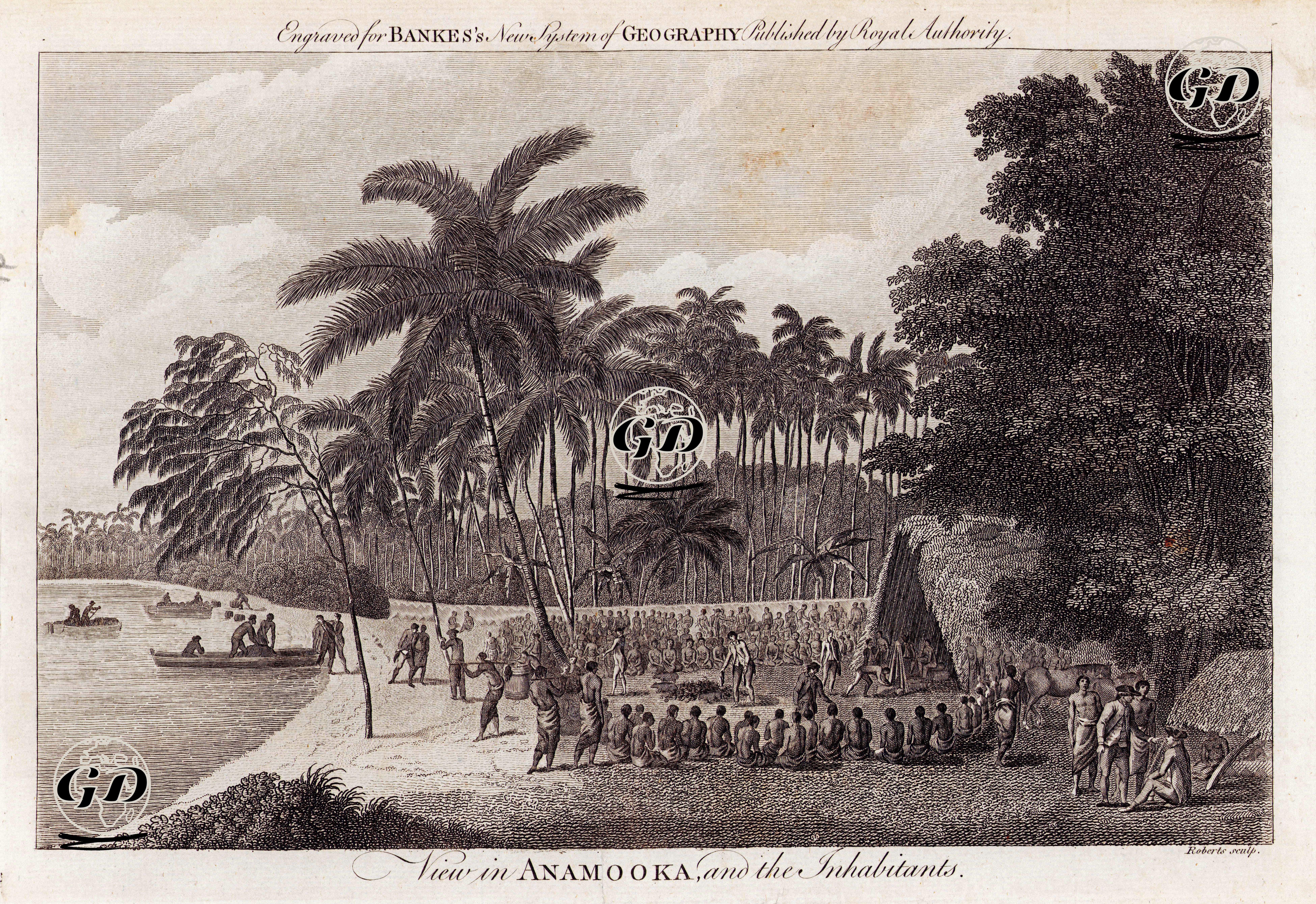 Nomuka (Anamooka) Adası ve Yaşayanları -  - 1787