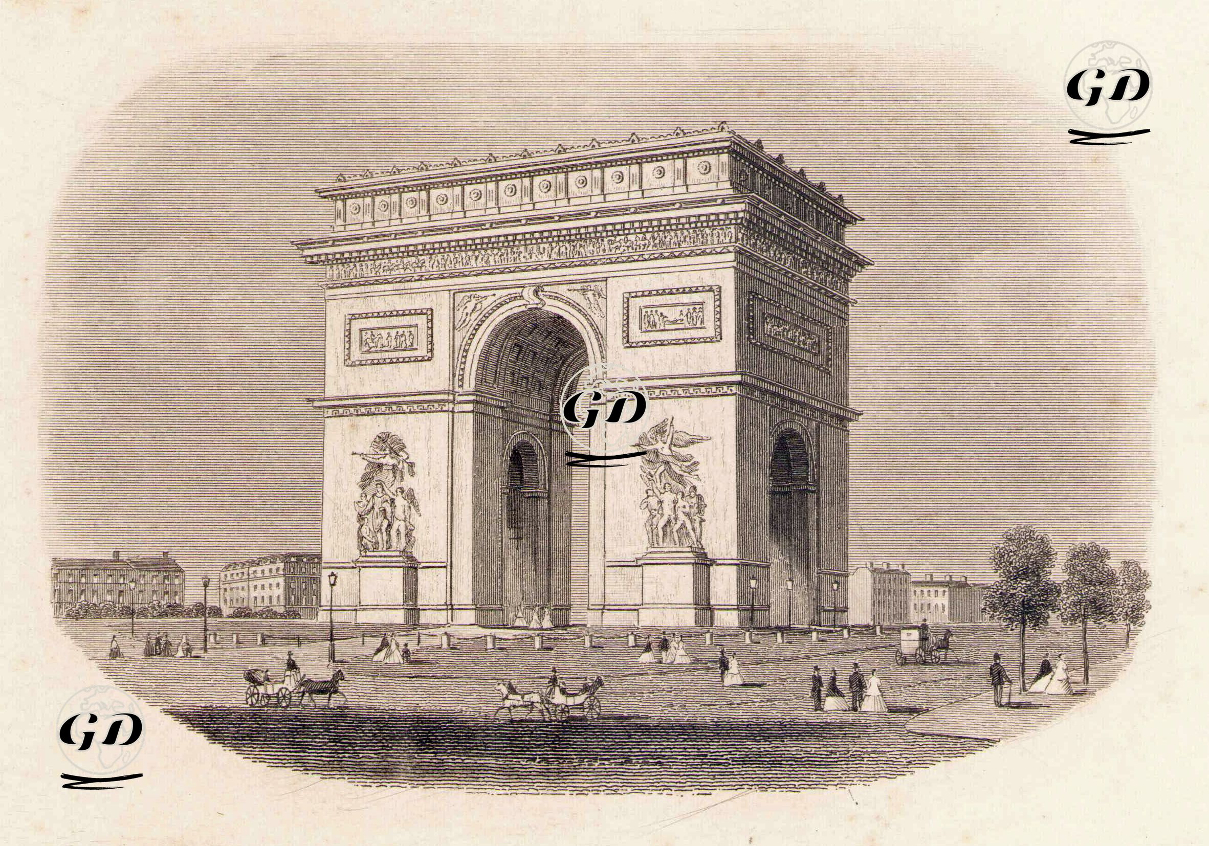 Zafer Takı, Paris -  - 1800's