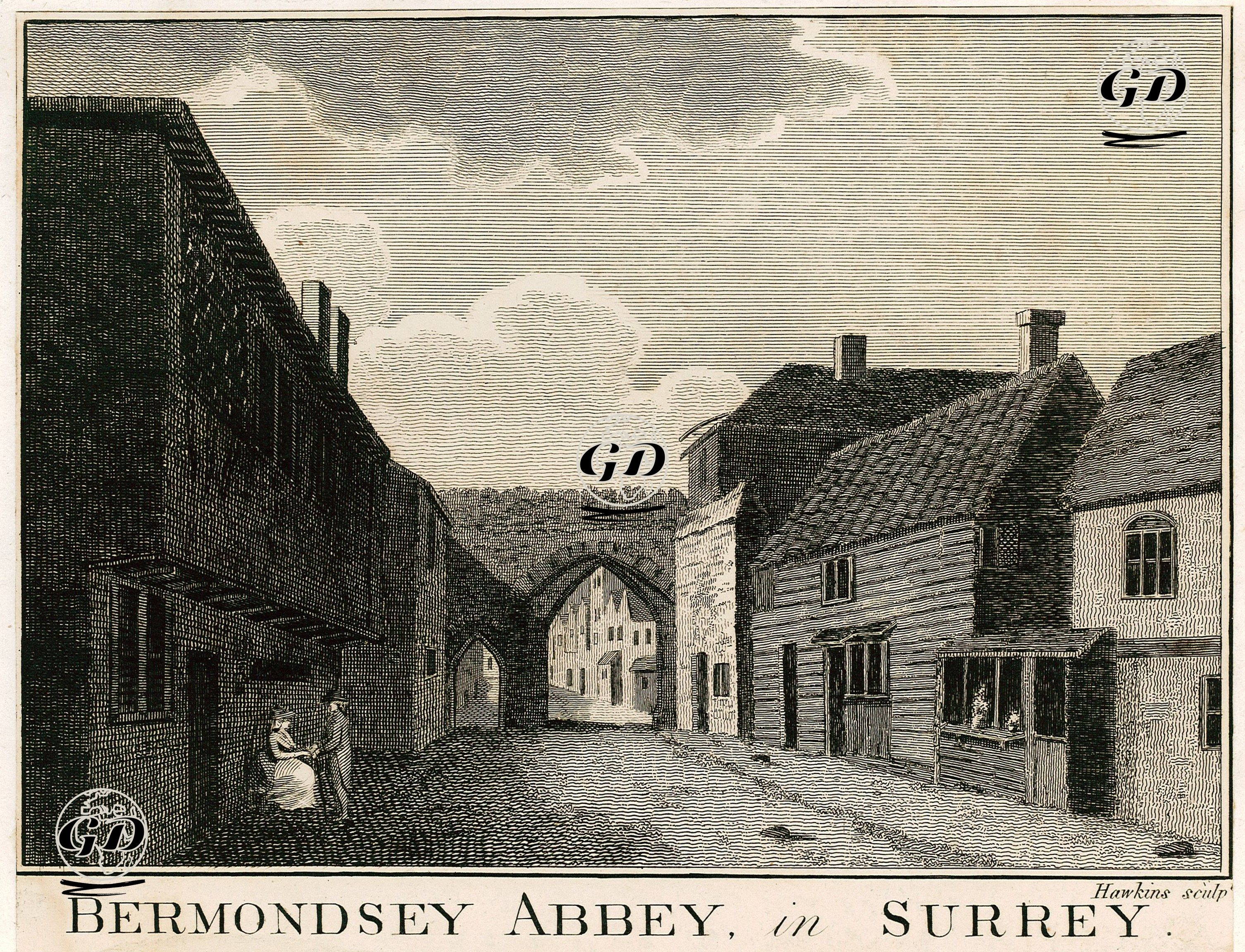 Bermondsey Manastırı, Surrey  -  - 1750's-1780's