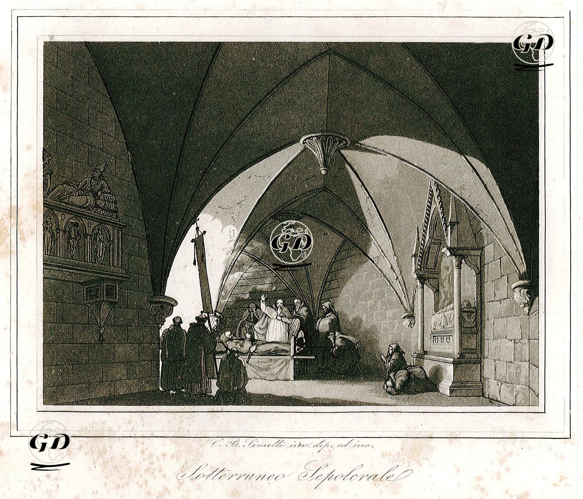 Sotterranoe Sepolcrale (Burial Underground Of Church) -  - 1850's