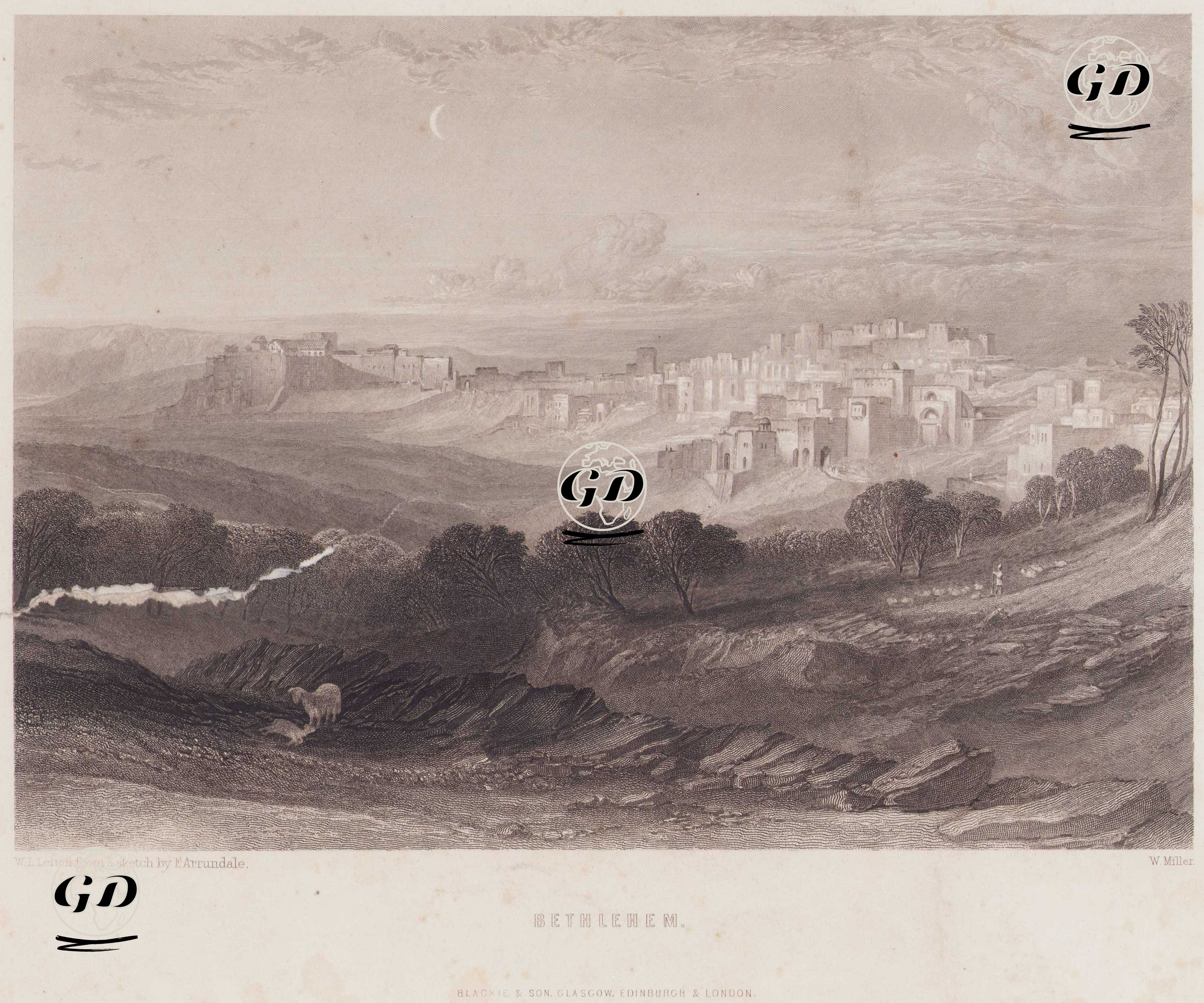 Beytüllahim - William Leighton Leitch (1804-1883)-Francis Arundale (1807-1853) - 1847