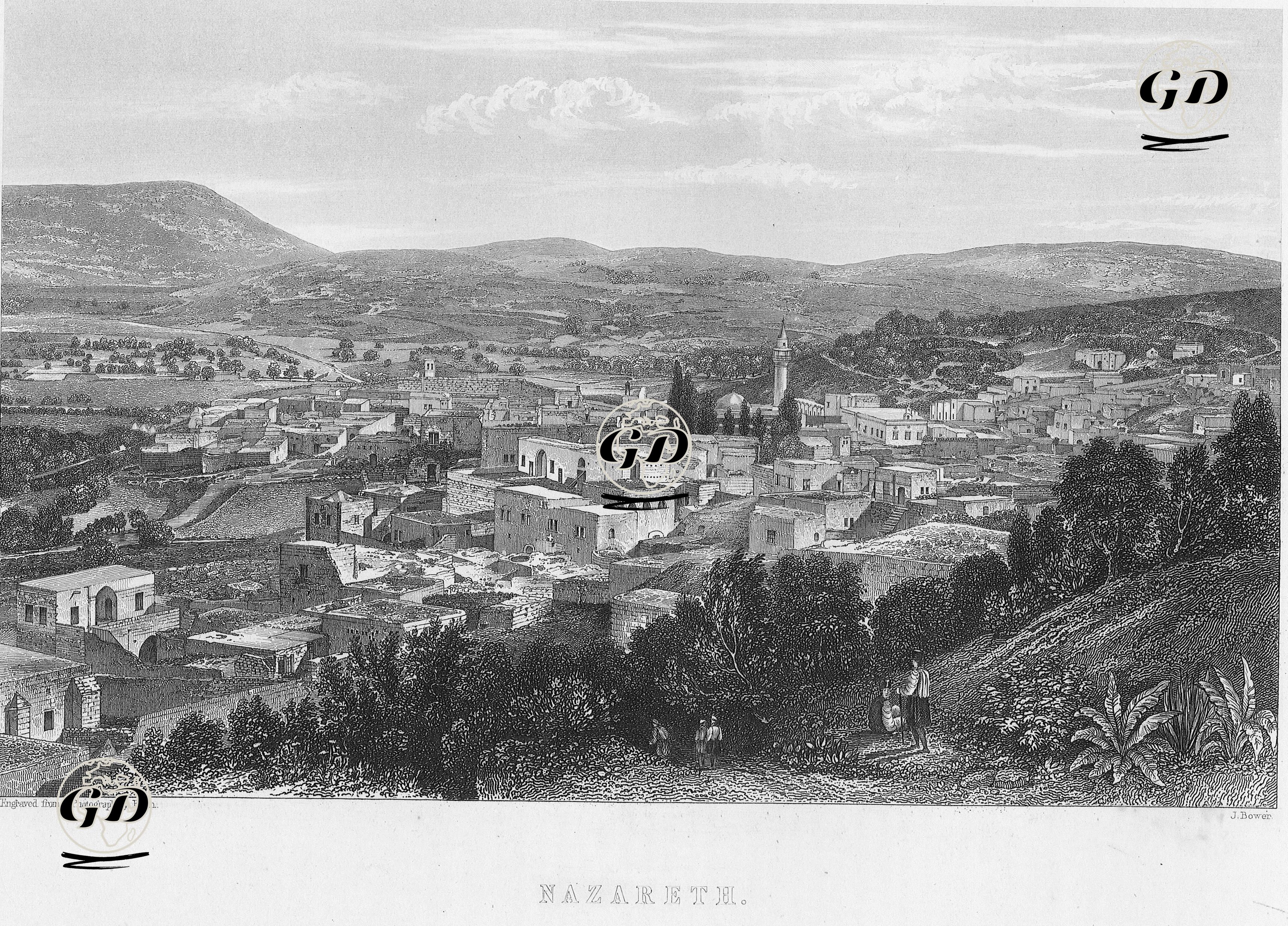 Nasıra - Francis Frith (1822-1898) (Photographer-Fotoğrafçı) - 1870