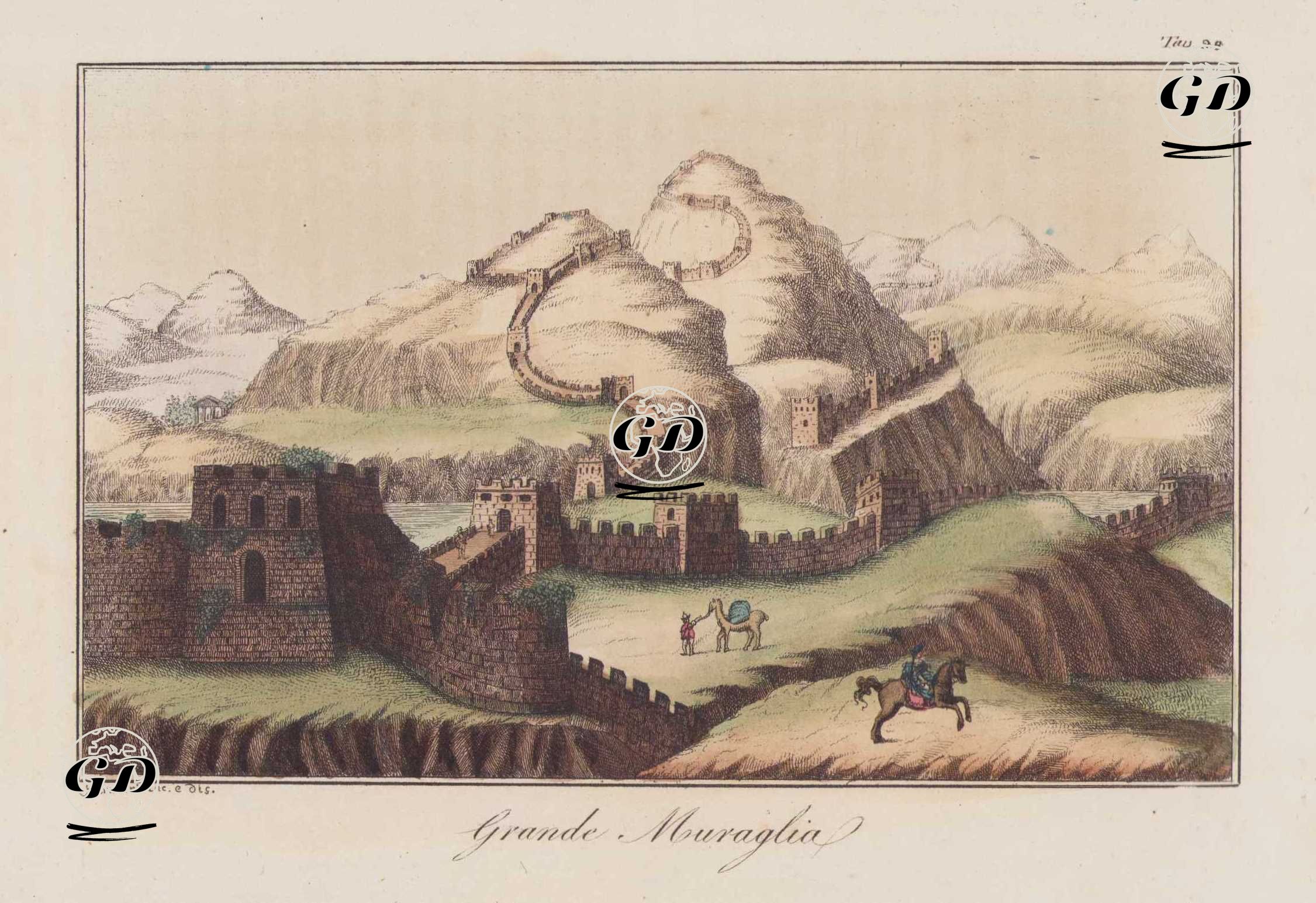 Grande Muraglia, Tav.29. (The Great Wall of China) -  - 1820's-1840's