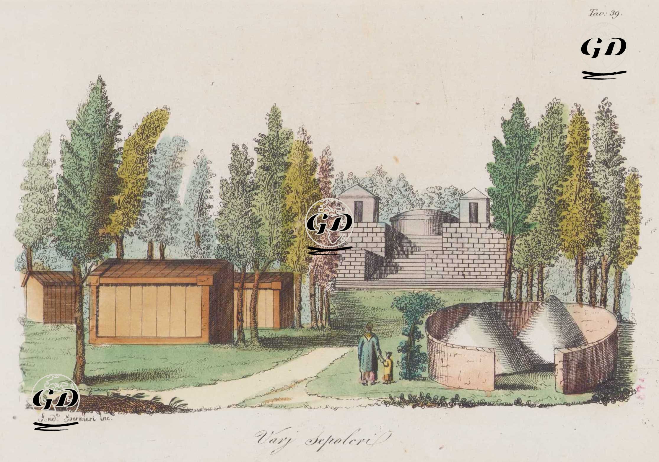 Çin'de Çeşitli Mezarlar, Resim 39. -  - 1820's-1840's