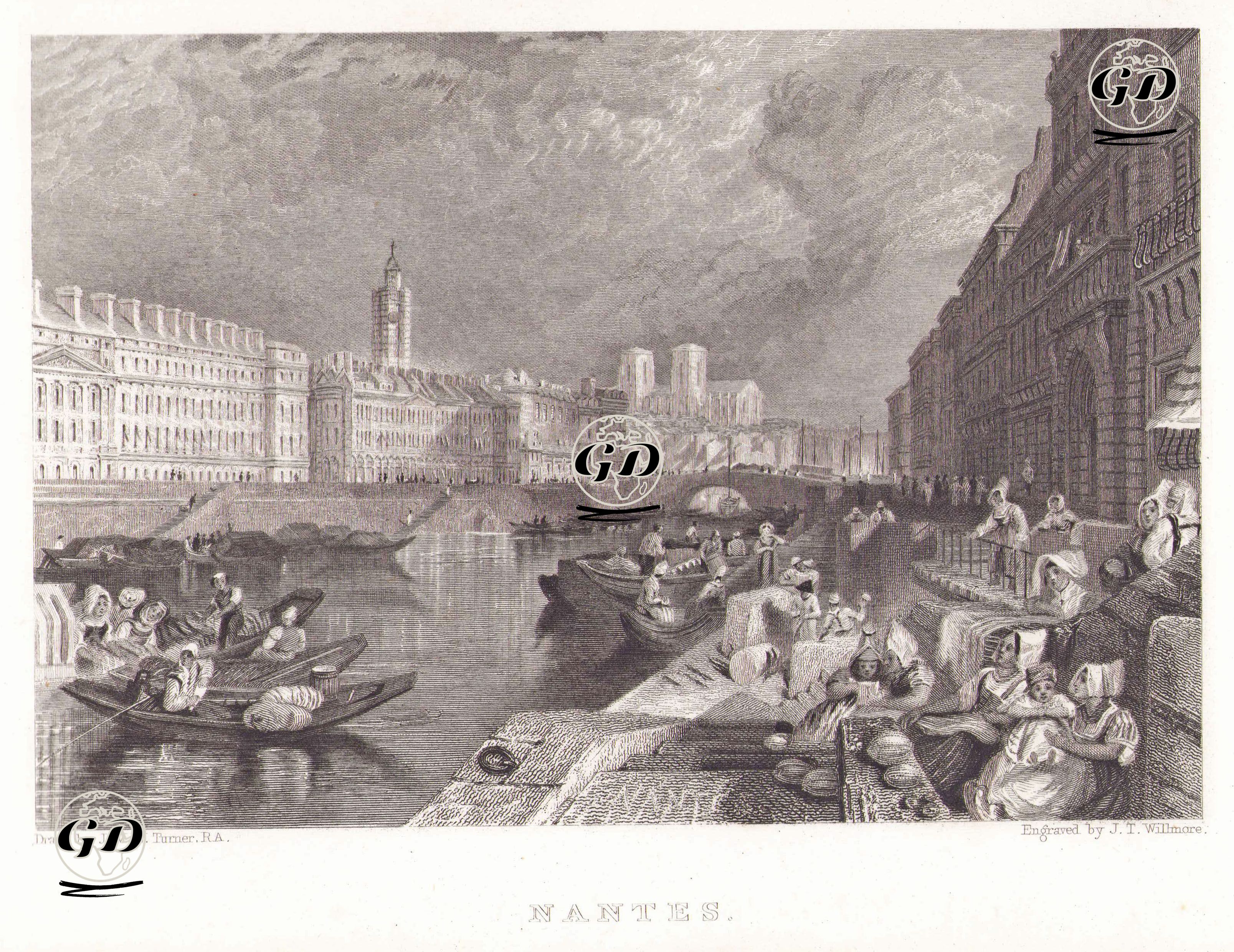 Nantes - Joseph Mallord William Turner (1775-1851) - 1831