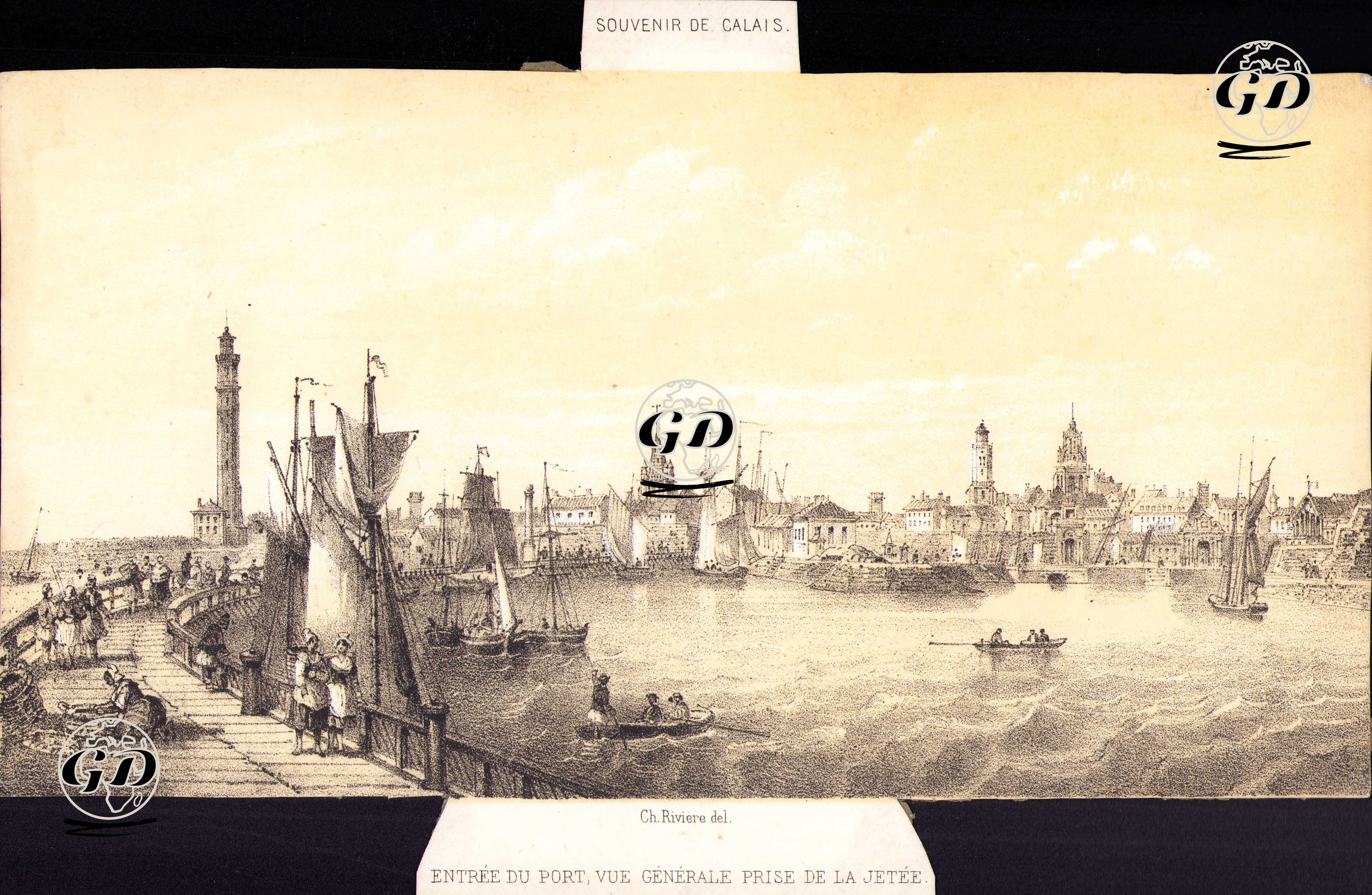 Calais İskelesi -  - 1800's