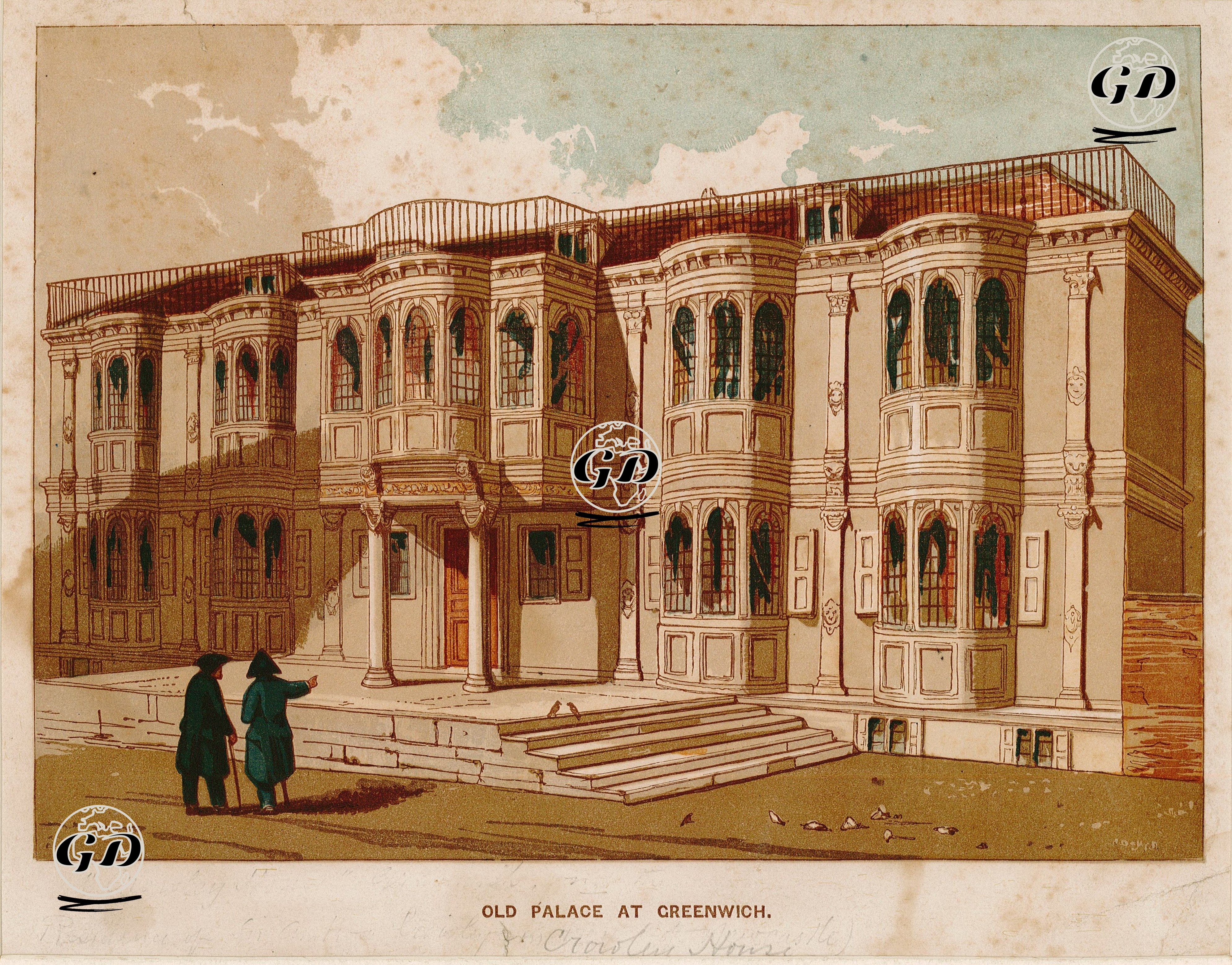 Greenwich'de Eski Saray -  - 1840's