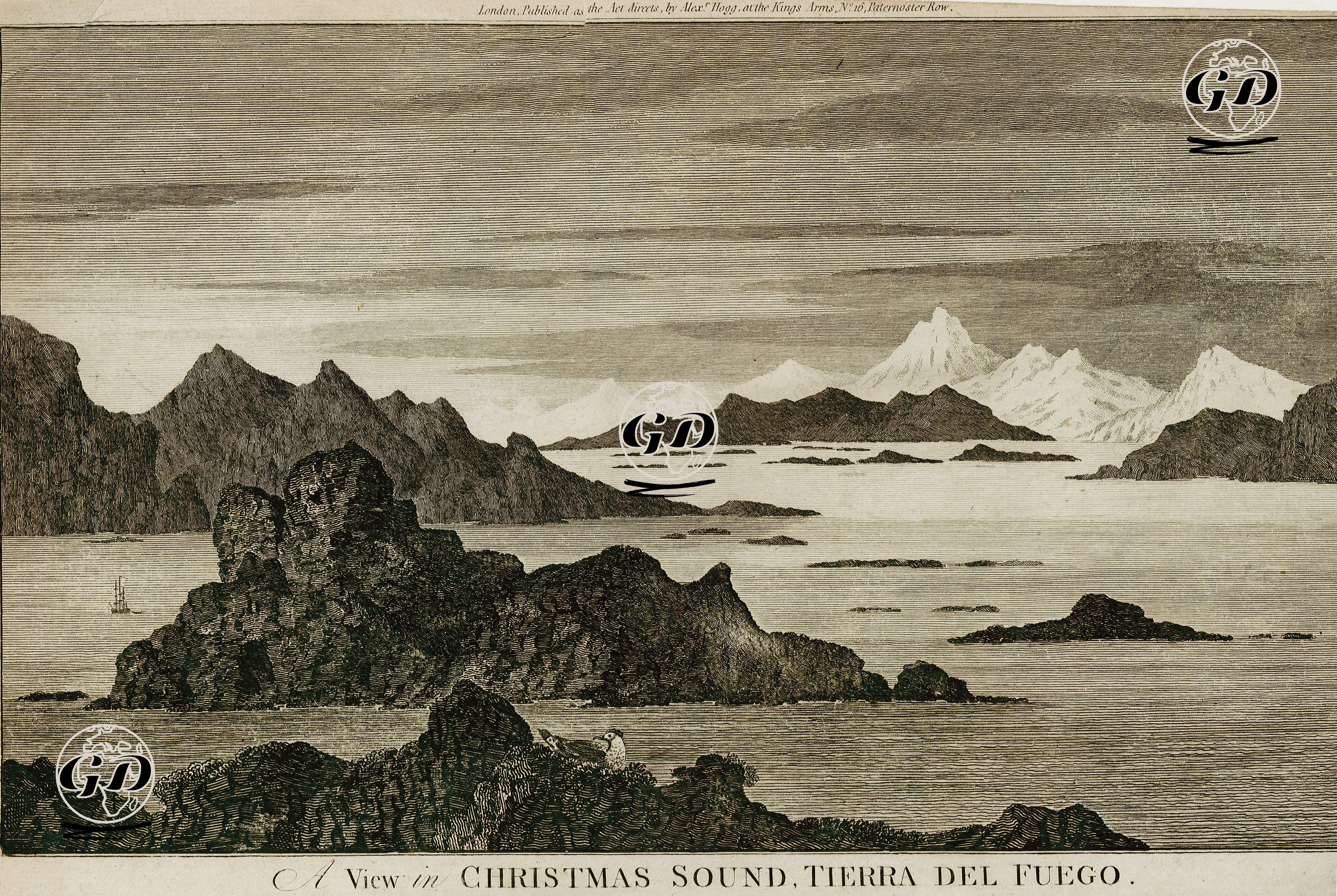 Tierra Del Fuego(Ateş Toprakları) -  - 1780's
